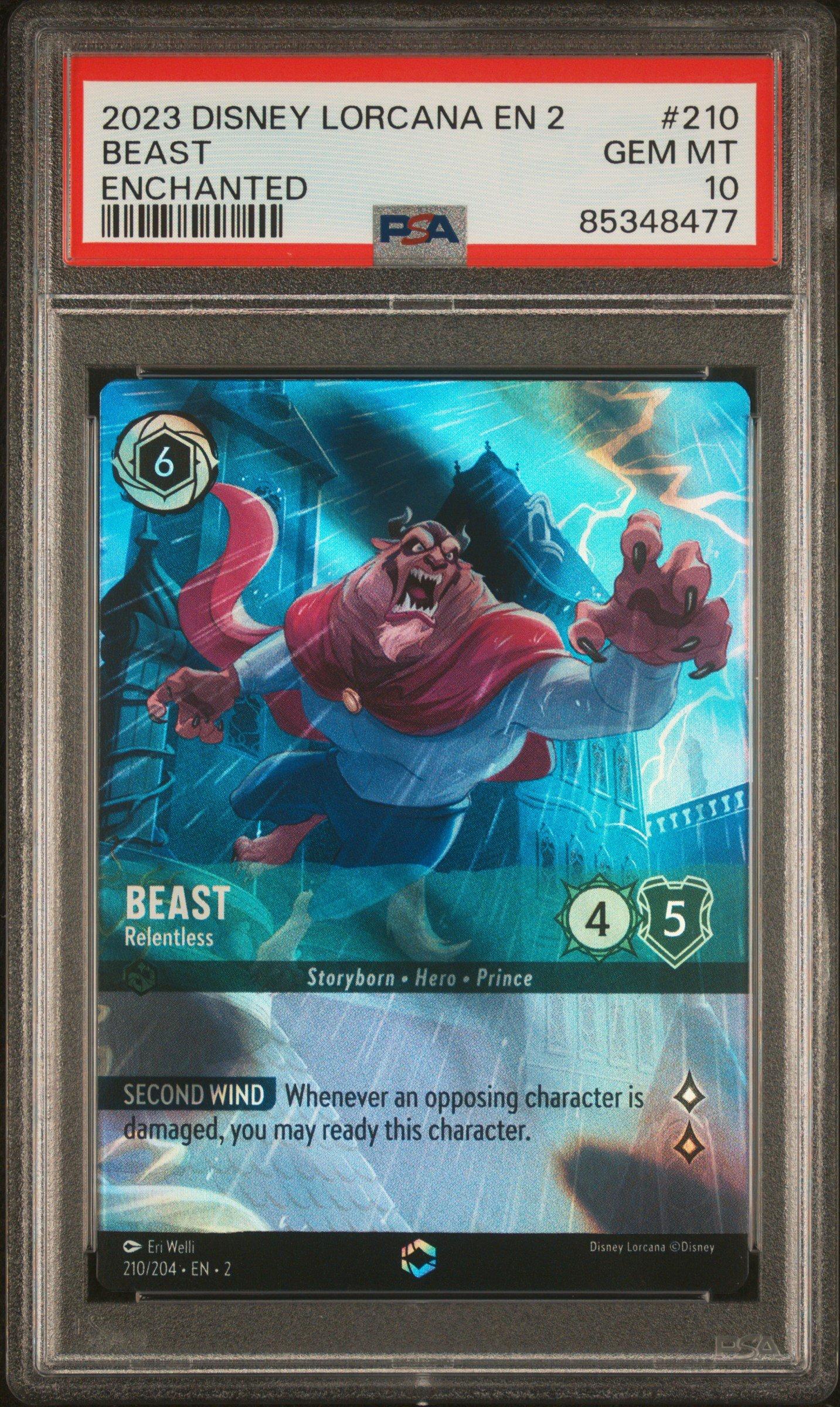 2023 Disney Lorcana En 2-rise Of The Floodborn Beast