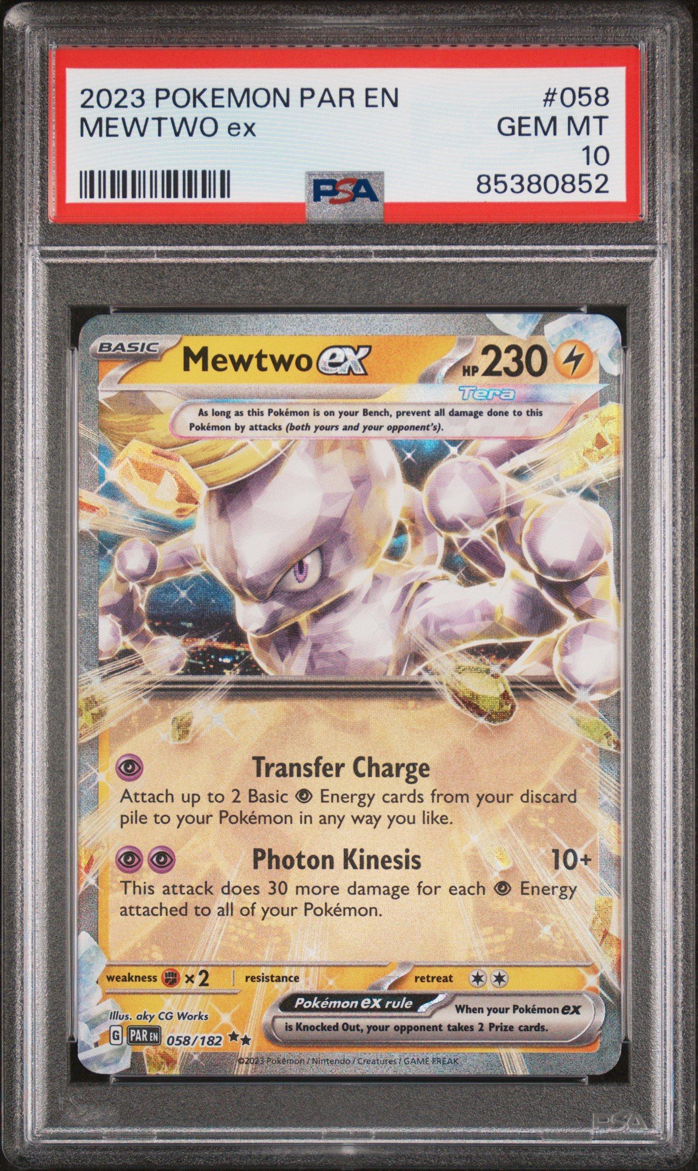Pokémon CGC 10 Toedscool 201/198 IR Illustration Rare Scarlet