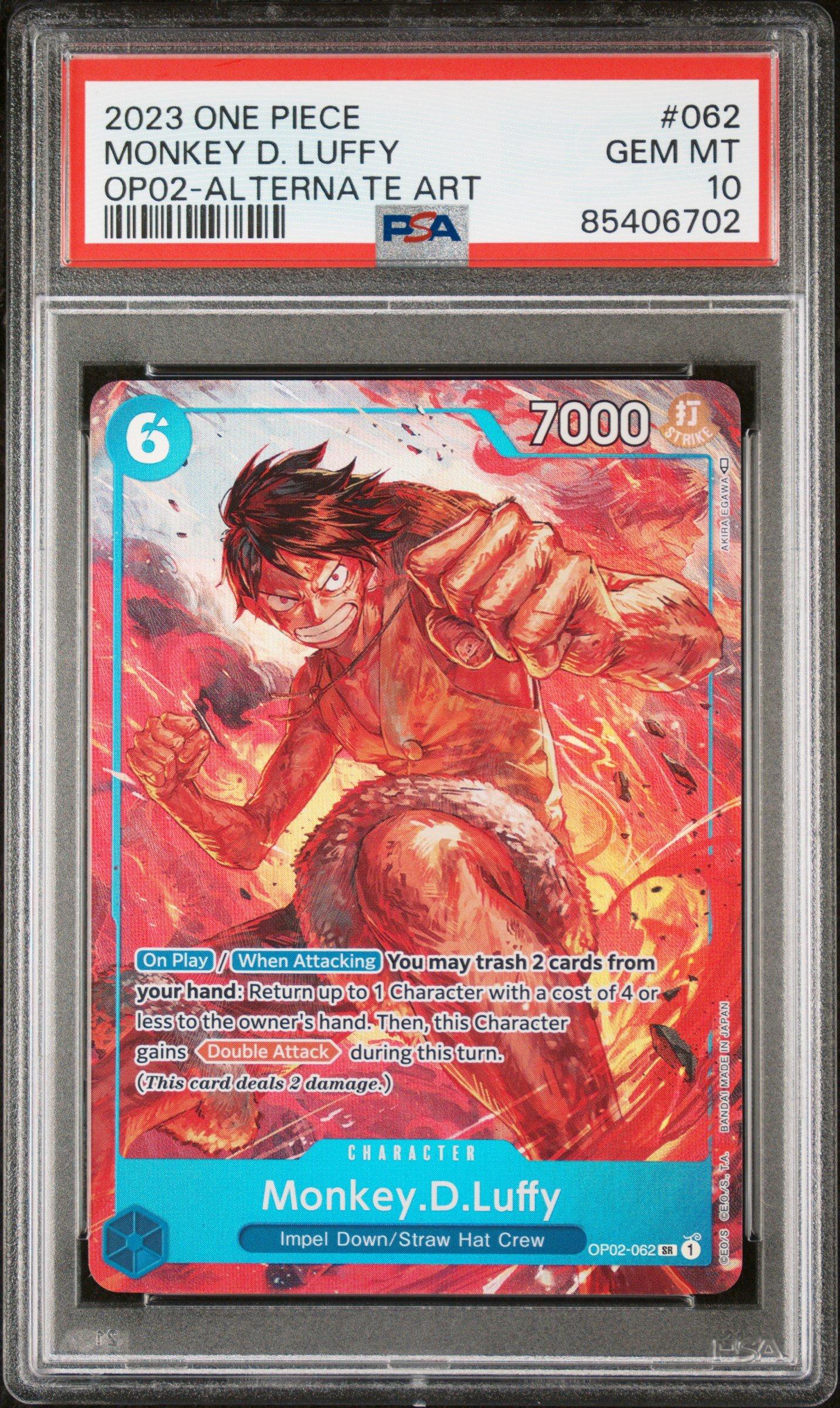2023 One Piece Op02-paramount War 062 Monkey D. Luffy Alternate