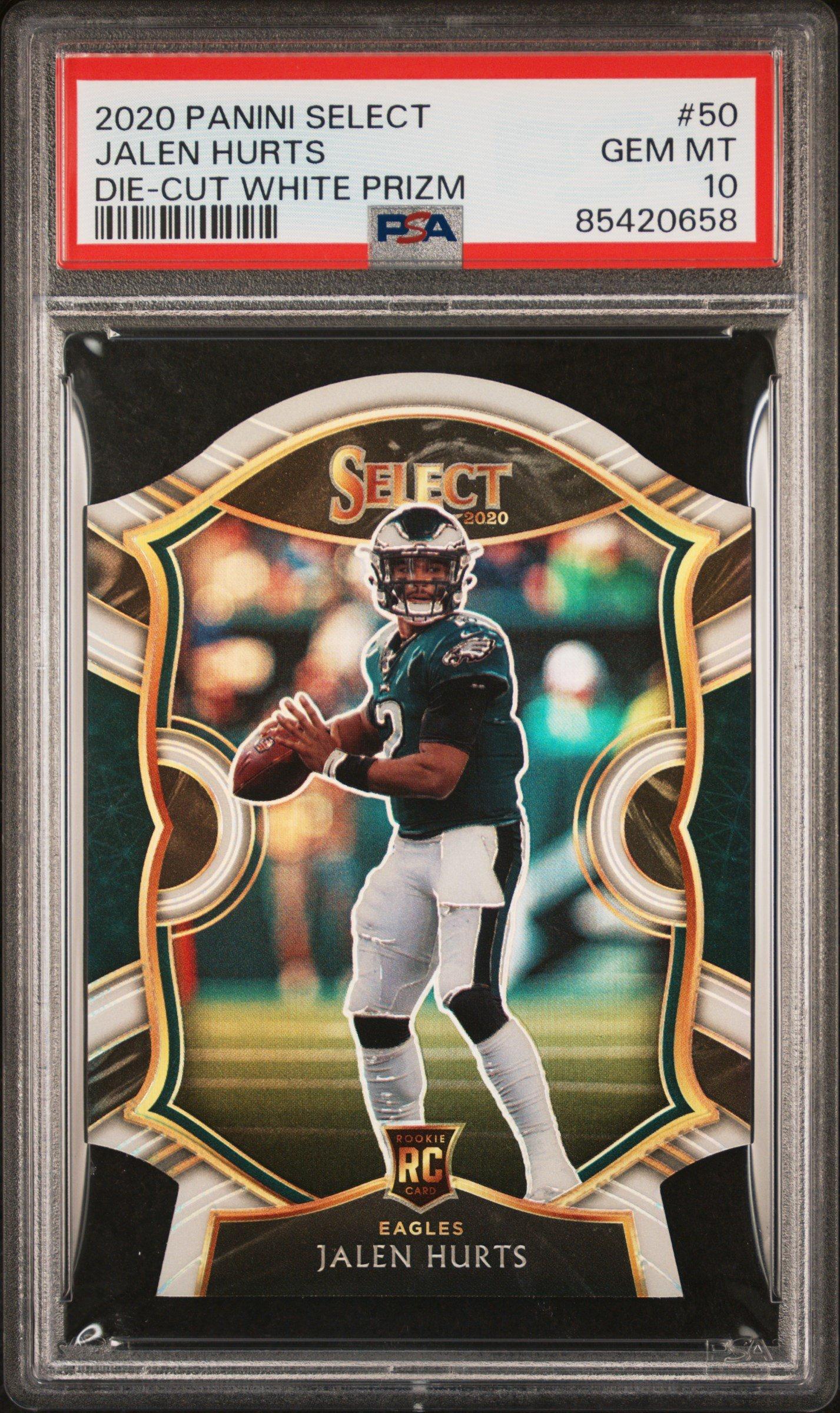 jalen hurts graded rookie card PSA 9 - JALEN HURTS - 2020 Panini Chronicles #PA-5 - NFL RC Rookie Card