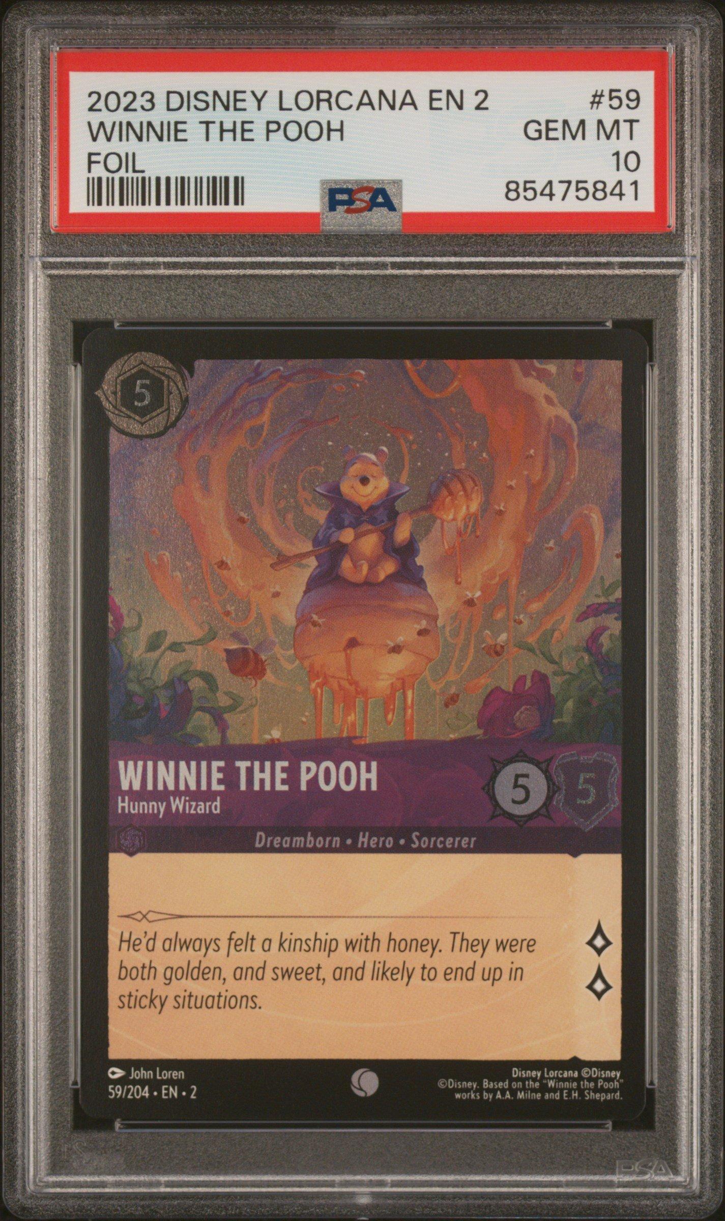 2023 Disney Lorcana En 2-rise Of The Floodborn 59 Winnie The Pooh