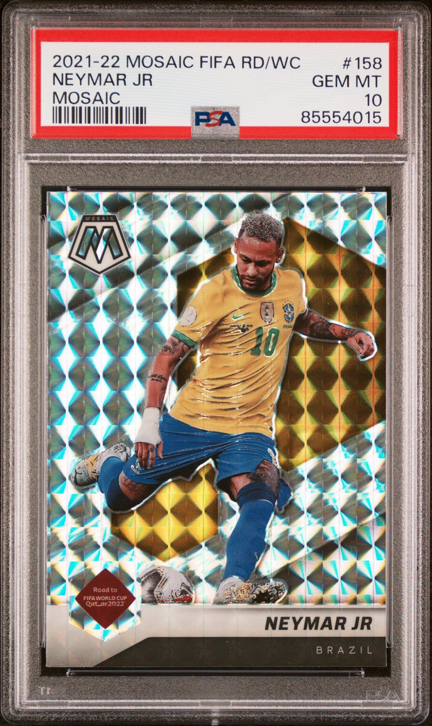 2021-2022 Panini Mosaic Fifa Road To World Cup 158 Neymar Jr