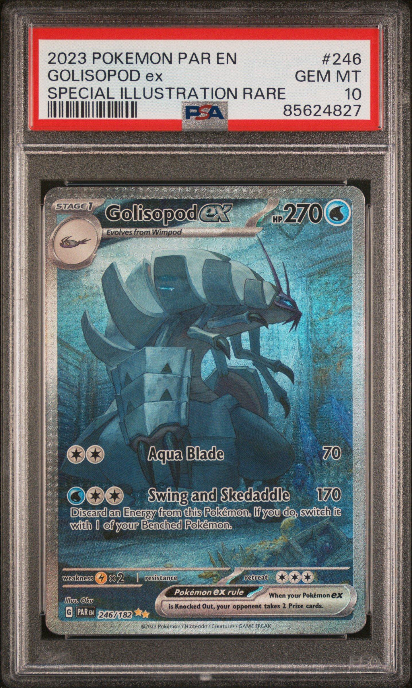 2023 Pokemon Par En-paradox Rift 246 Golisopod Ex Special