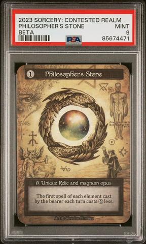 Philosophy's Stone β Foil Sorcery tcg Auction Prices Realized Tcg Cards 2023 SORCERY: CONTESTED