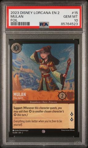 【PSA10】ベル　ロルカナ ディズニー ロルカナ ベル エンチャンテッド PSA10 LORCANA