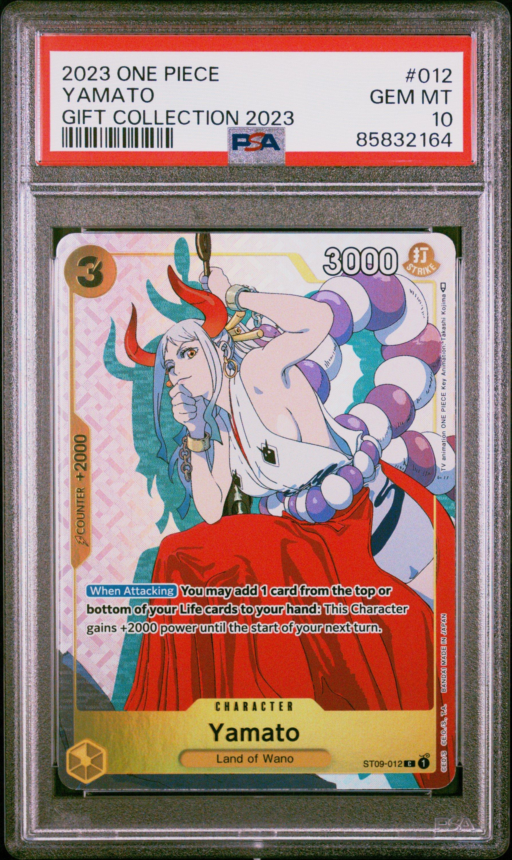 2023 ONE PIECE ヤマト PSA 10 2023 One Piece English Yamato Alt-Art OP01-121 OP05