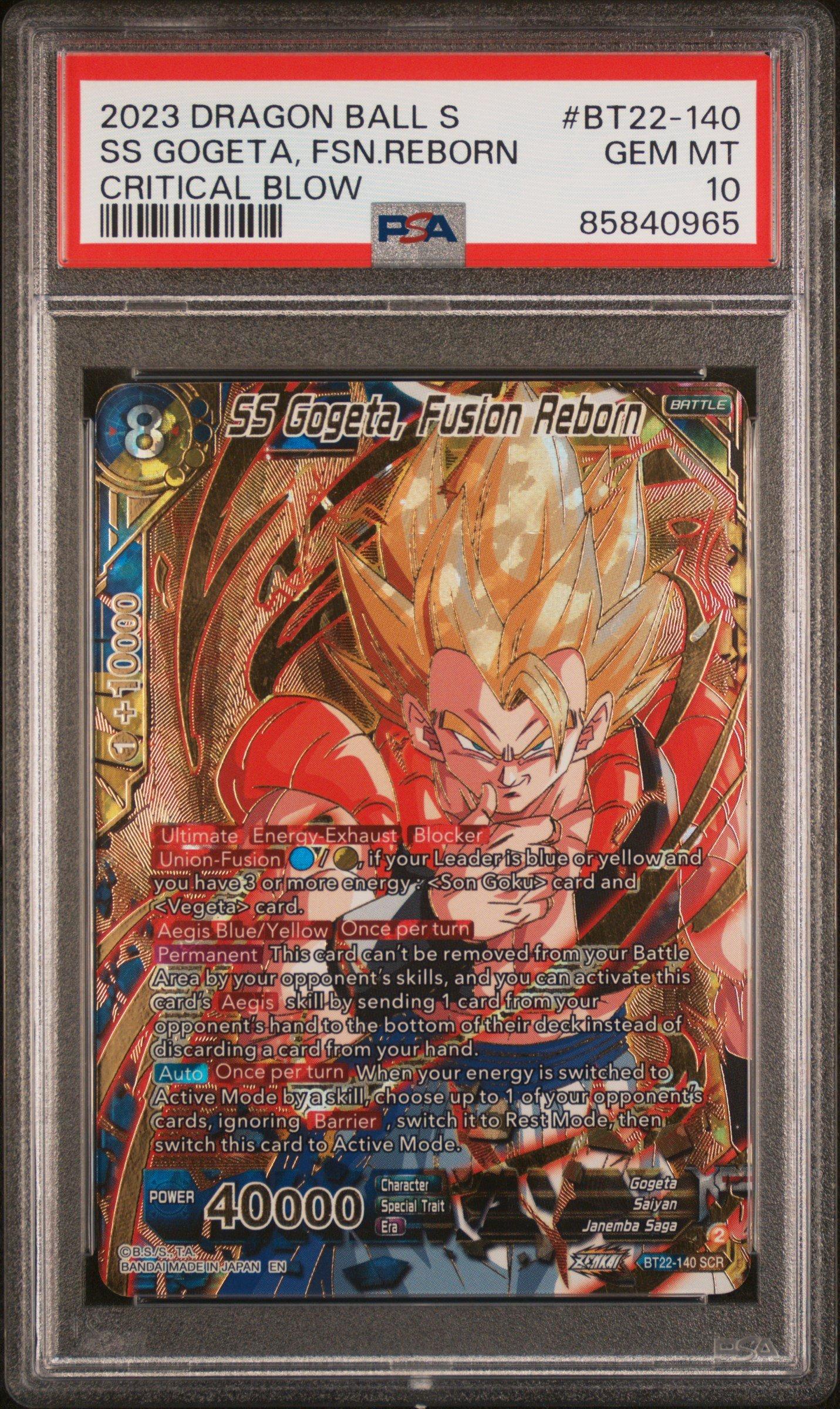 2023 Dragon Ball Super Card Game Series 22 Critical Blow Bt22-140