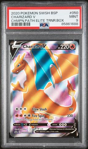 2020 Pokemon Swsh Black Star Promo 050 Charizard V Champion's Path