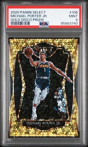 2020 Panini Select Ja Morant Select Numbers- on sale Red PSA 10