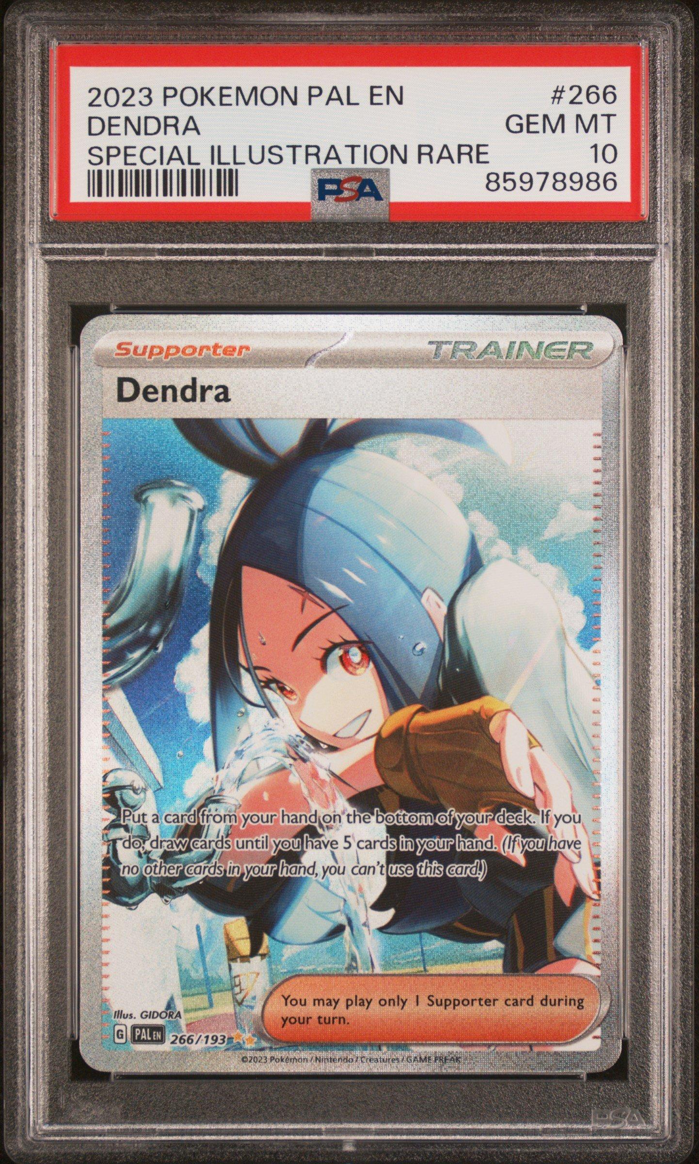 2023 Pokemon Pal En-paldea Evolved 266 Dendra Special Illustration