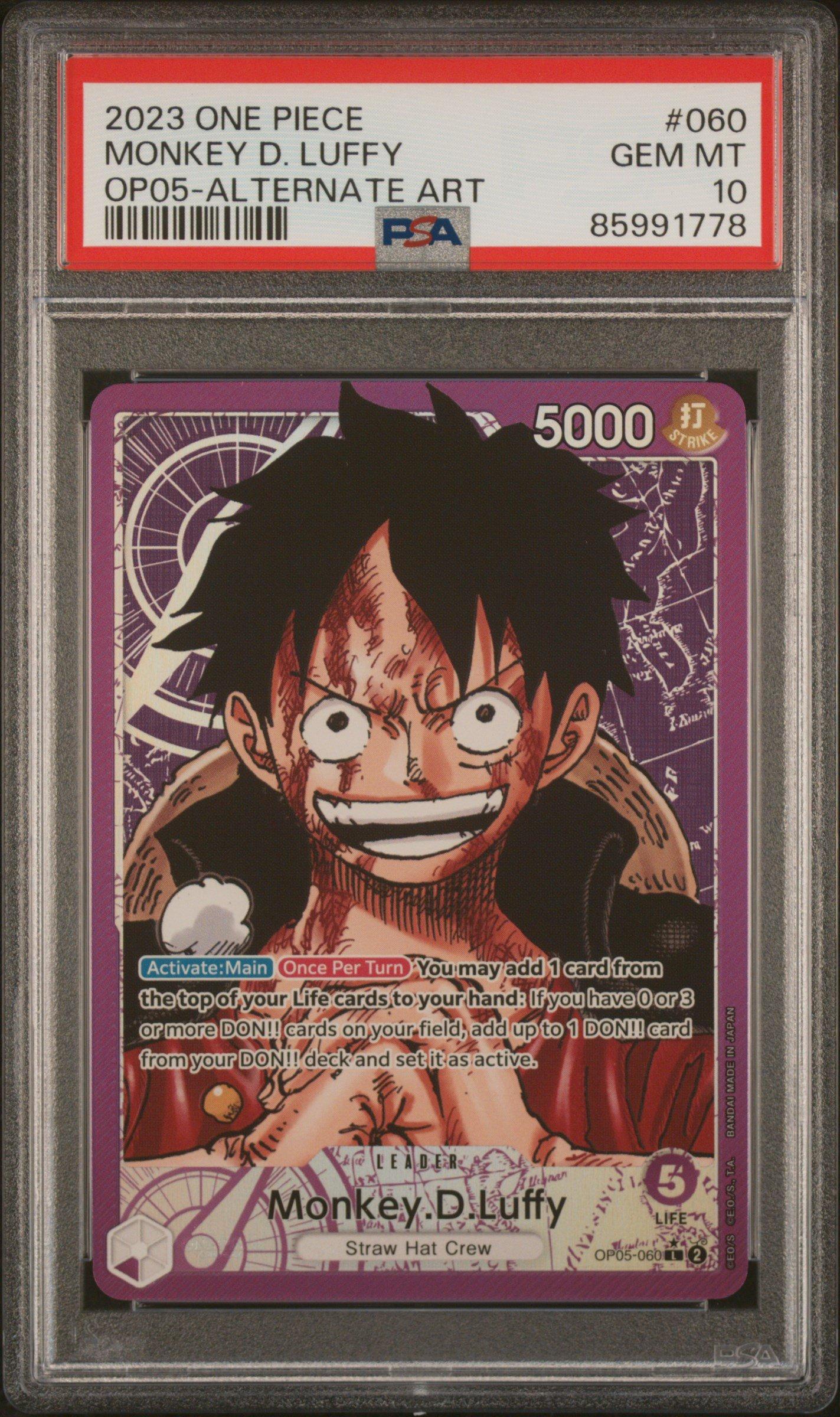2023 One Piece Op05-awakening Of The New Era 060 Monkey D. Luffy