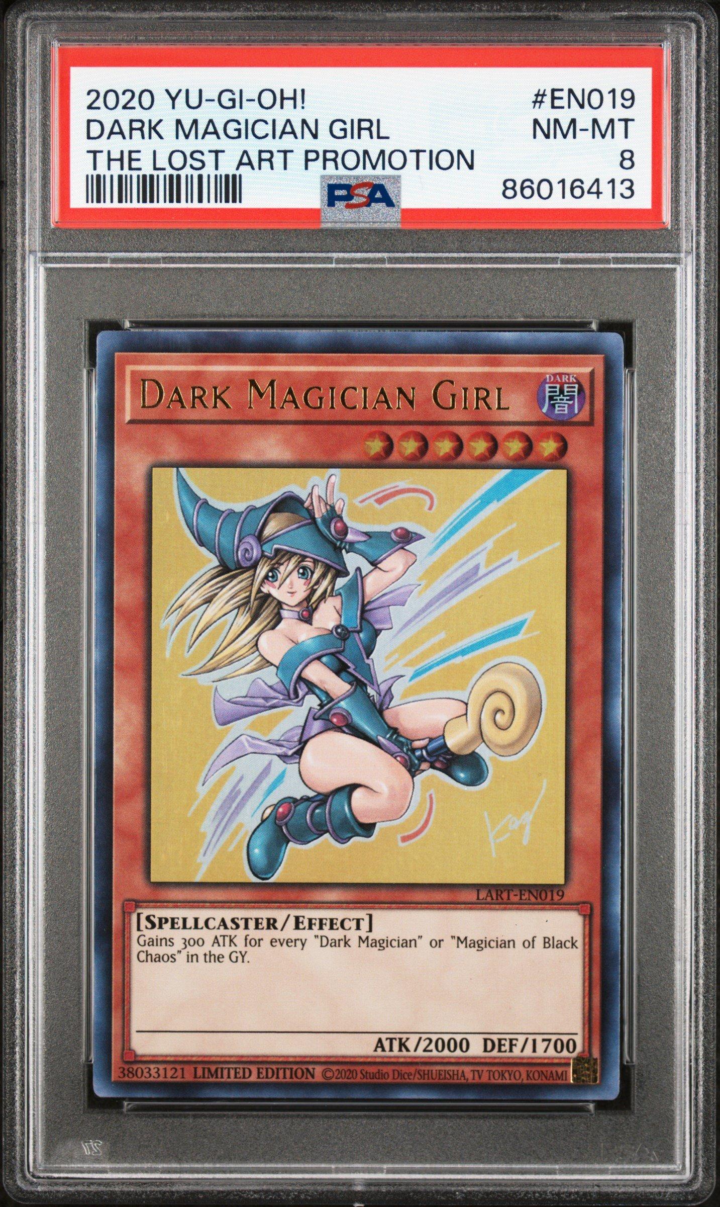 2020 Yu-gi-oh! The Lost Art Promotion En019 Dark Magician Girl PSA 8 |  GameStop