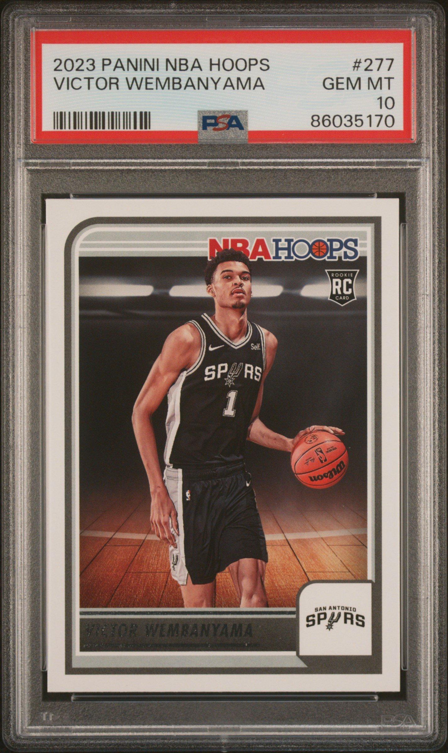 2023 Panini Nba Hoops 277 Victor Wembanyama PSA