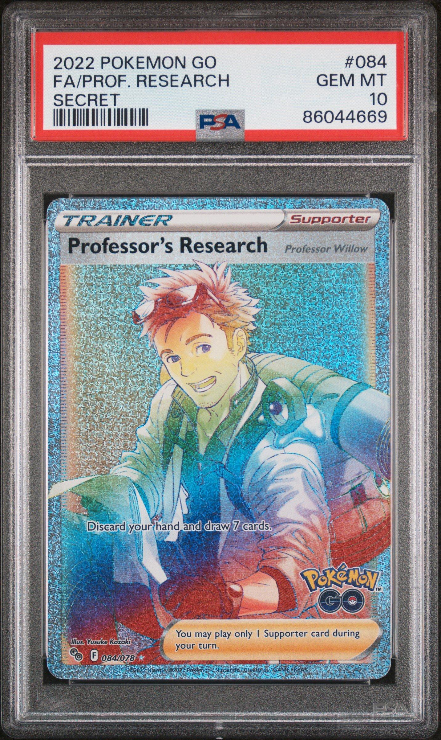 professor research pokemon card full art Professor's Research (Professor Turo) (241/198) – Torena main image 0