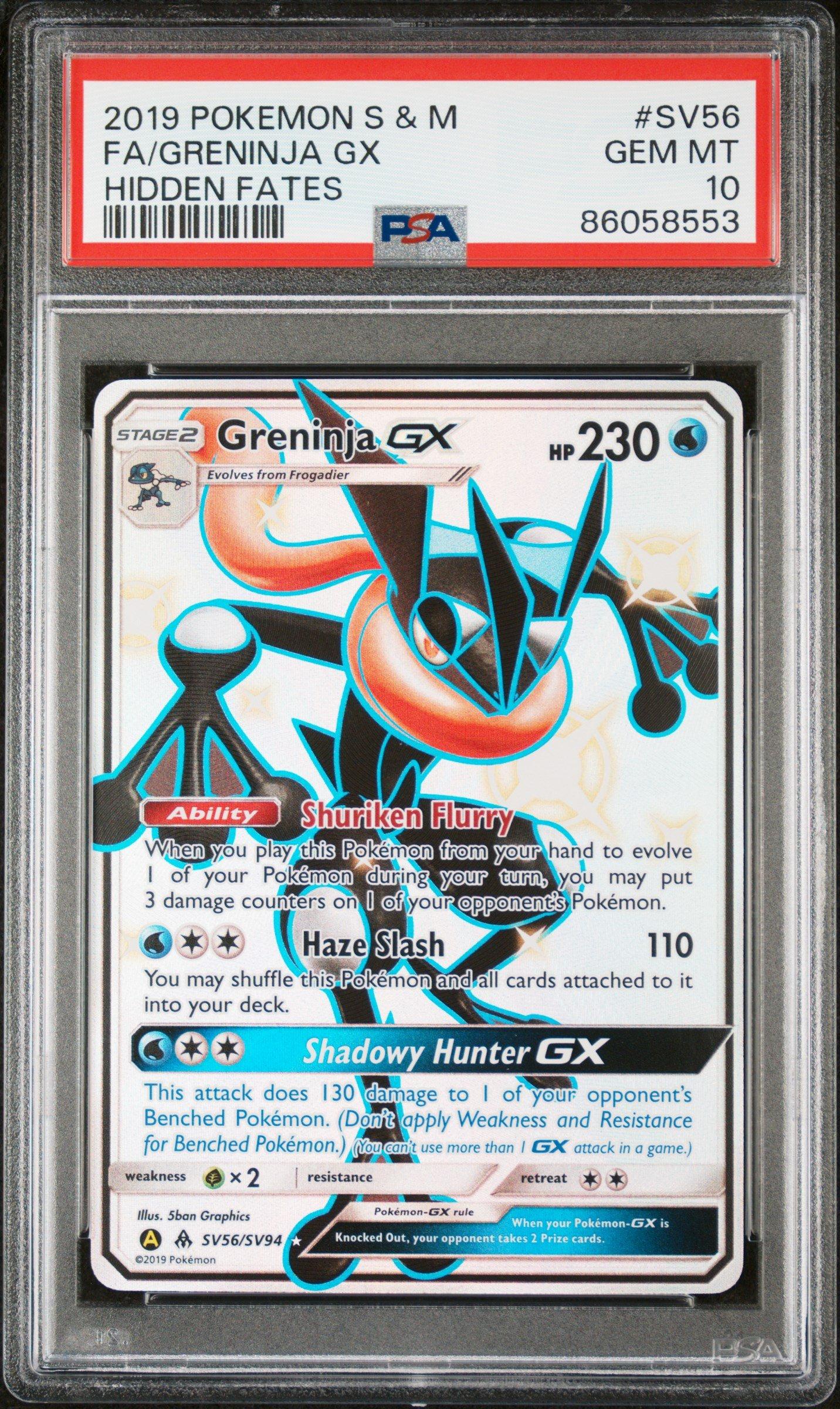 greninja pokemon card gx CGC 9 Full Art (Graded Card) – Phurion Unbroken Bonds Singles 2019 Pokemon Sun & Moon