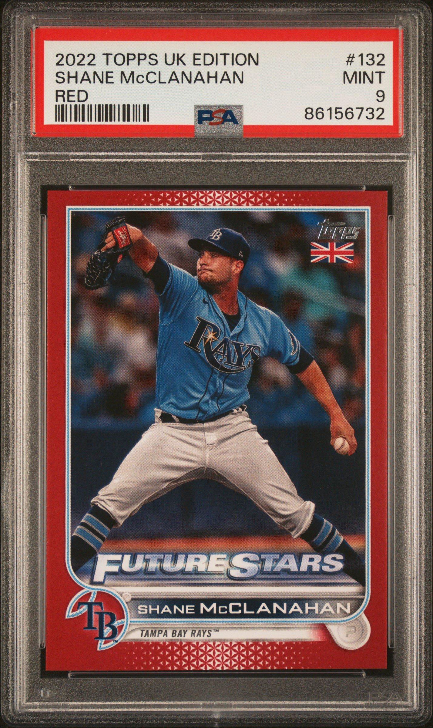 2022 Topps Uk Edition 132 Shane Mcclanahan Red PSA 9 Graded Card | GameStop