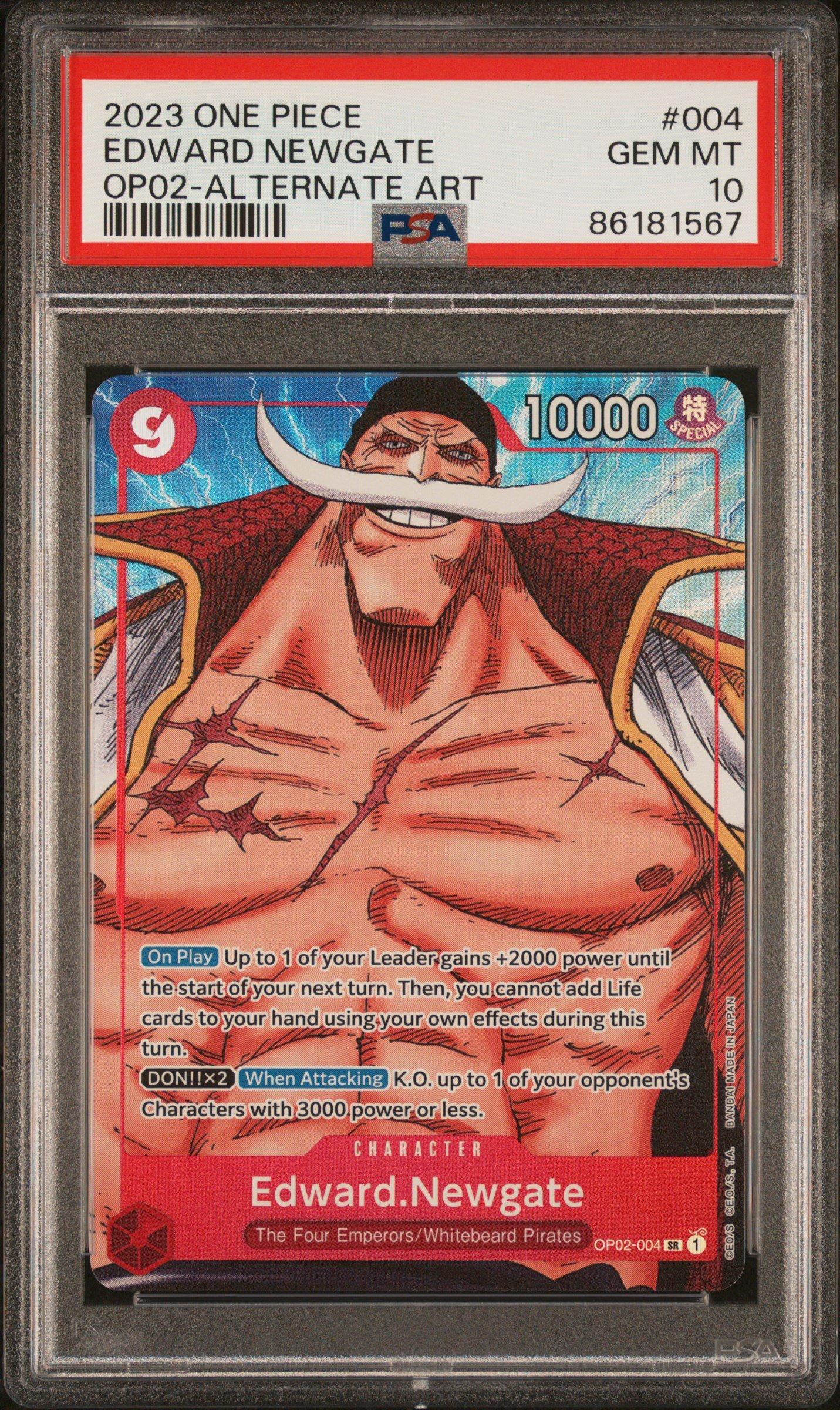 2023 One Piece Paramount War 004 Edward Newgate Alternate