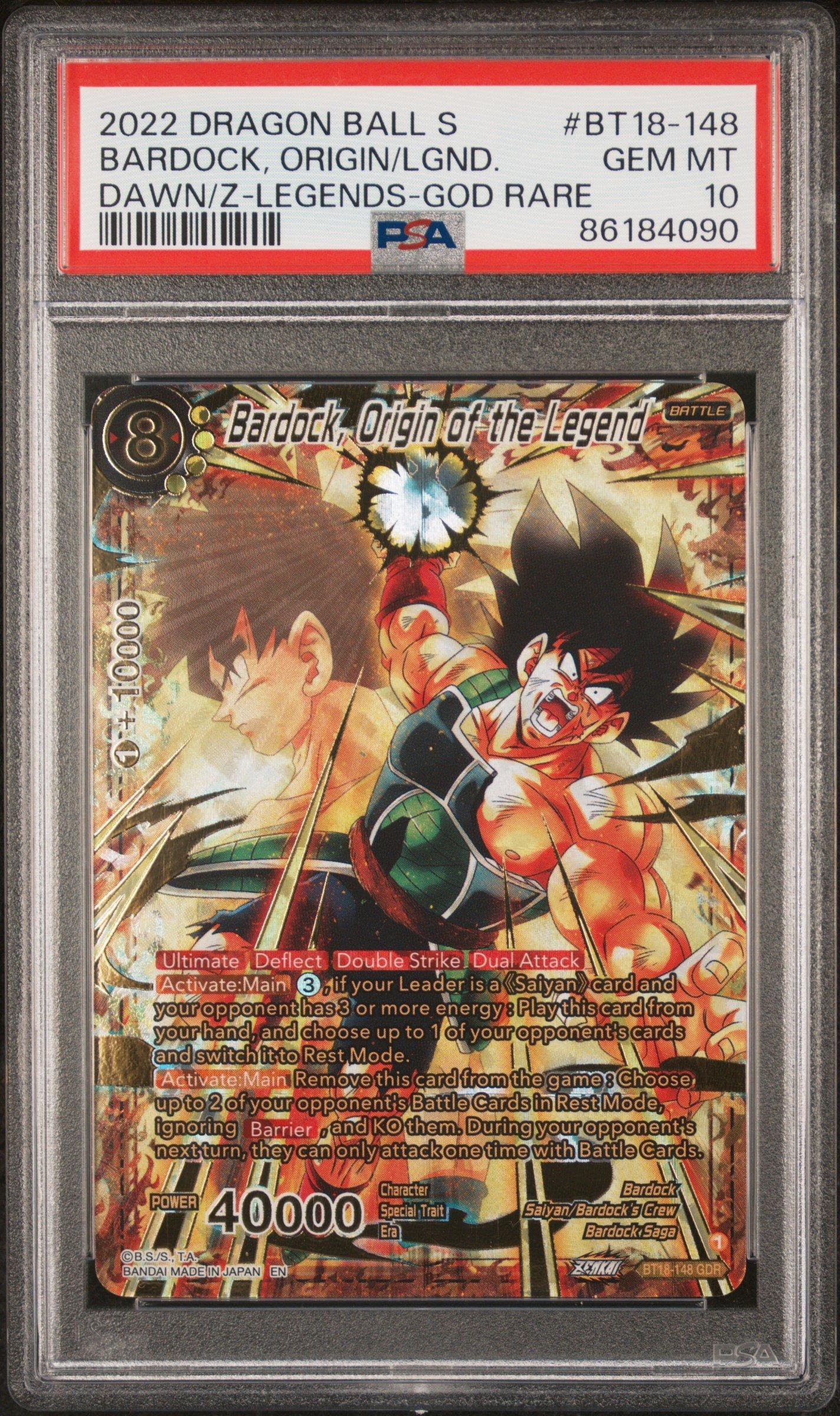 2022 Dragon Ball Super Card Game Series 18 Dawn Of The Z-legends