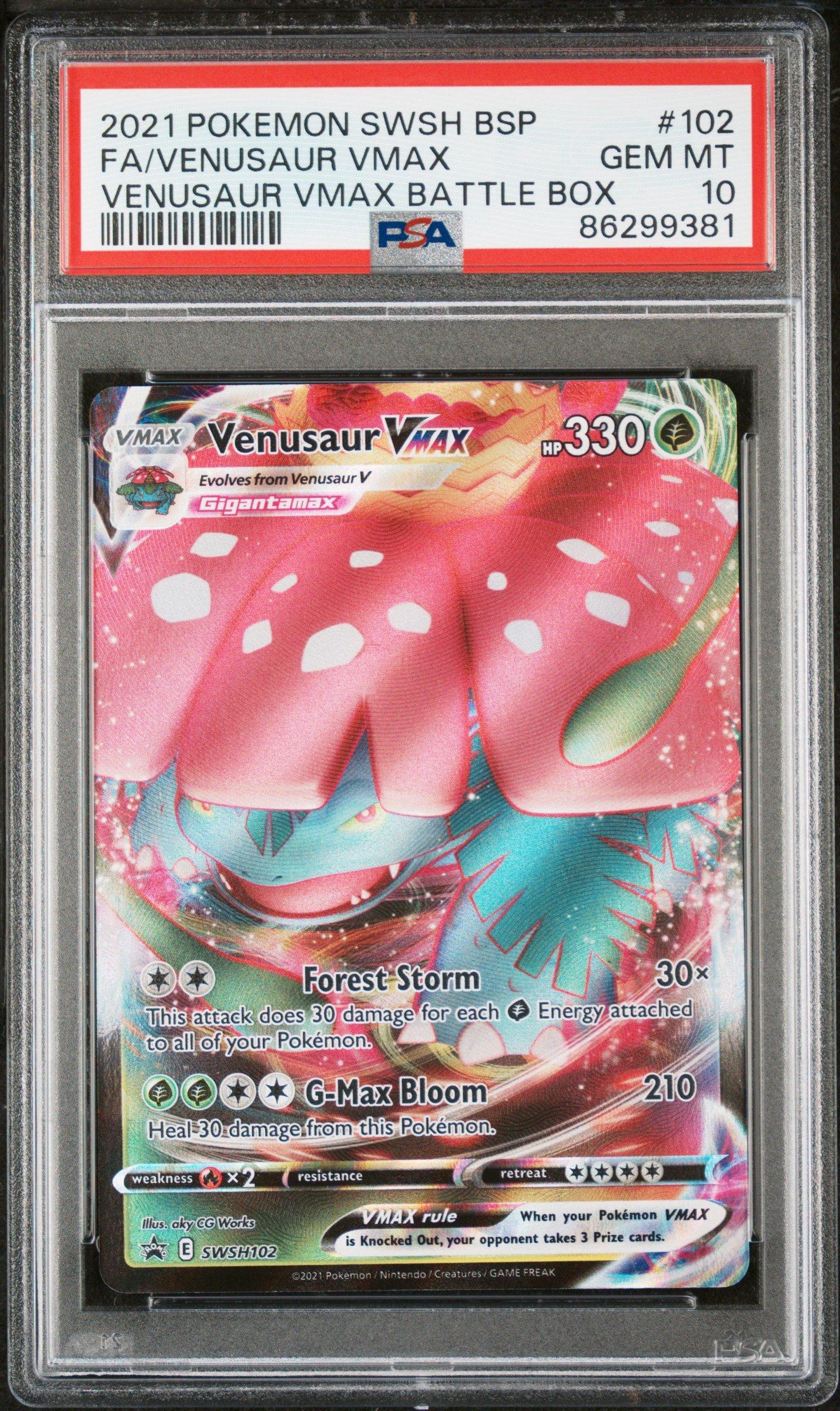 venusaur v pokemon card price Pokmon TCG: Battle Deck Colorless Pollen Bomb (80) Your opponents Active Pokmon is now Asleep and Poisoned Venusaur V SWSH100 NM Full