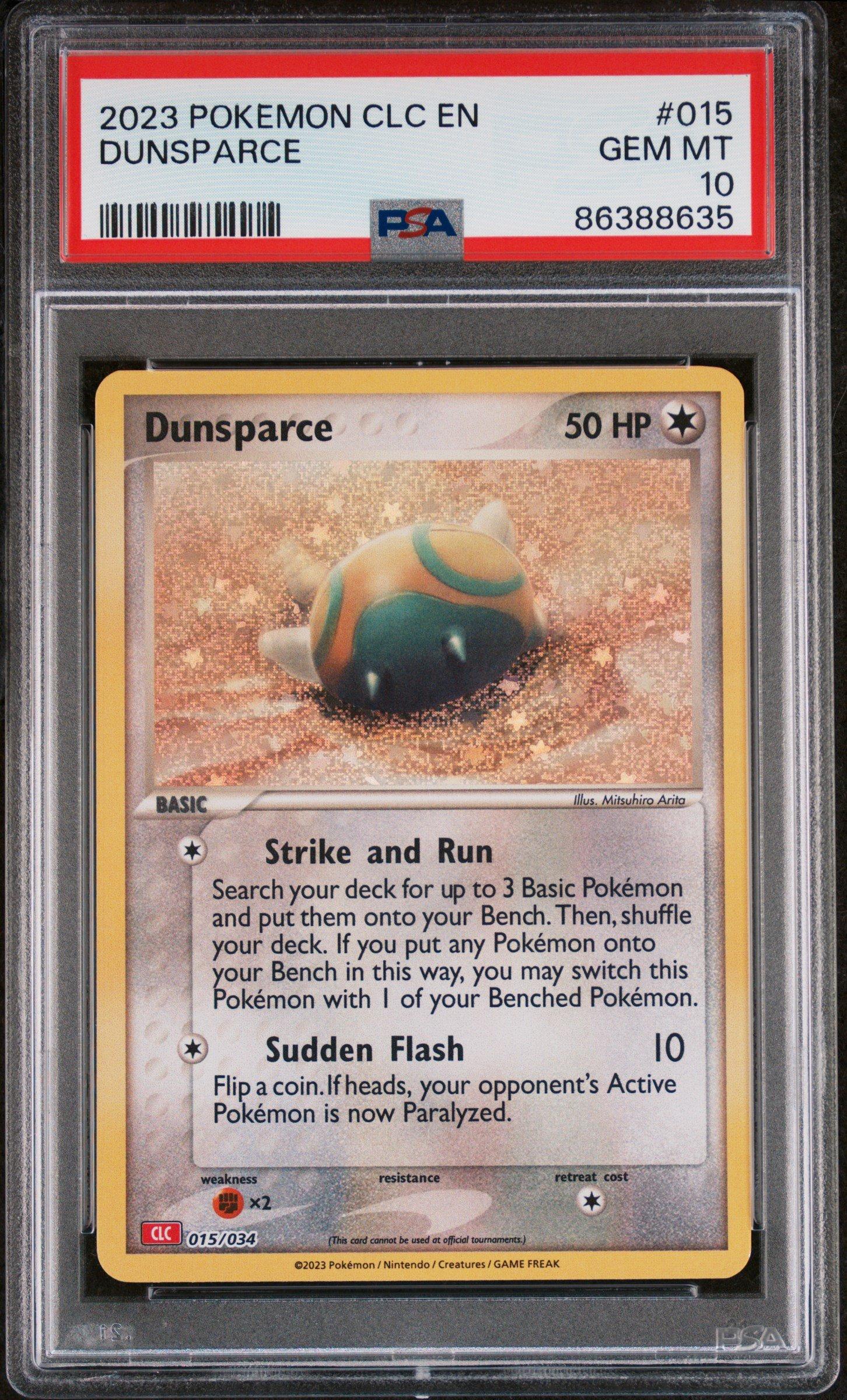 pokemon dunsparce card - GG23/GG70 - Crown Zenith - Galarian Gallery Pokémon Hit Points60 HP Form Dunsparce 207 - Reverse Holofoil