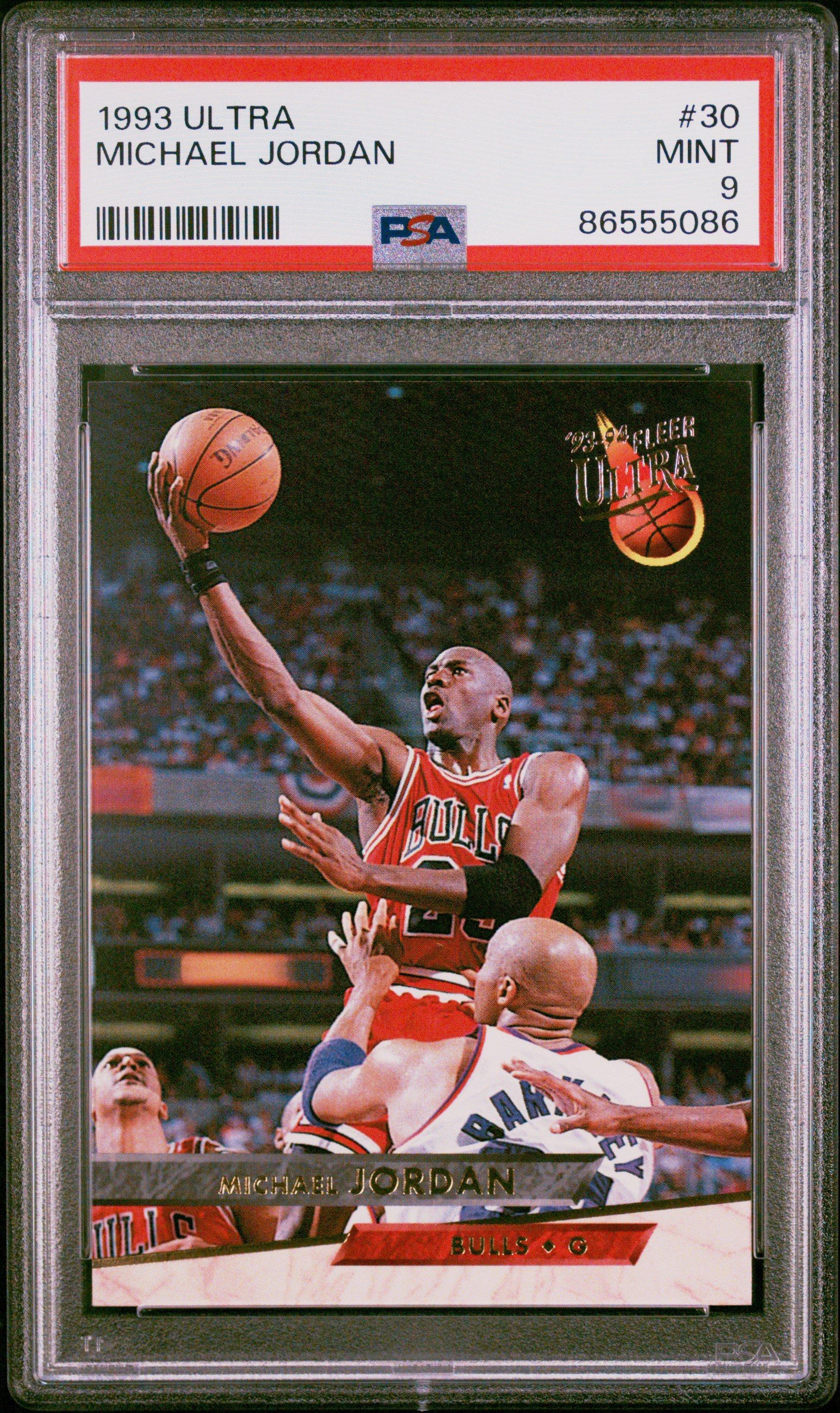 1993 Ultra 30 Michael Jordan PSA 9