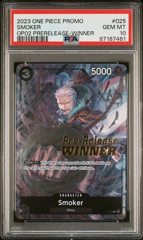 スモーカー　Pre-Release WINNER　PSA10 prod-