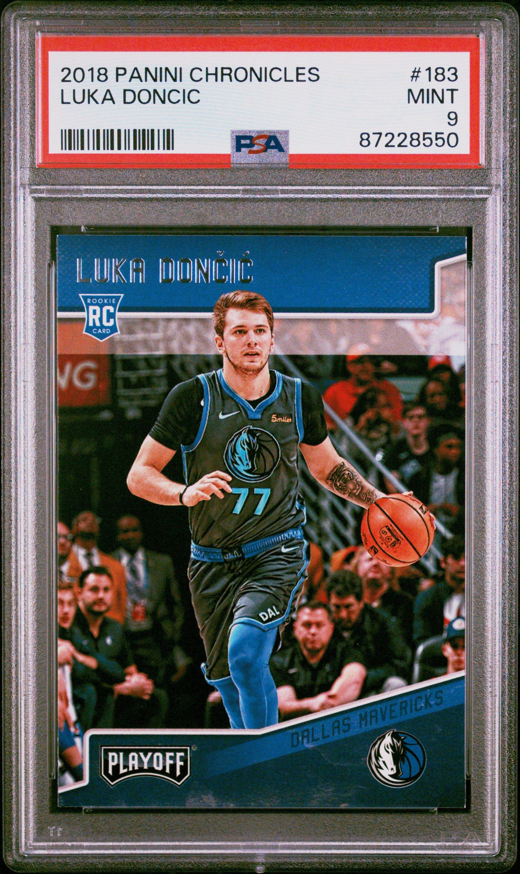 2018 Panini Chronicles 183 Luka Doncic PSA 9