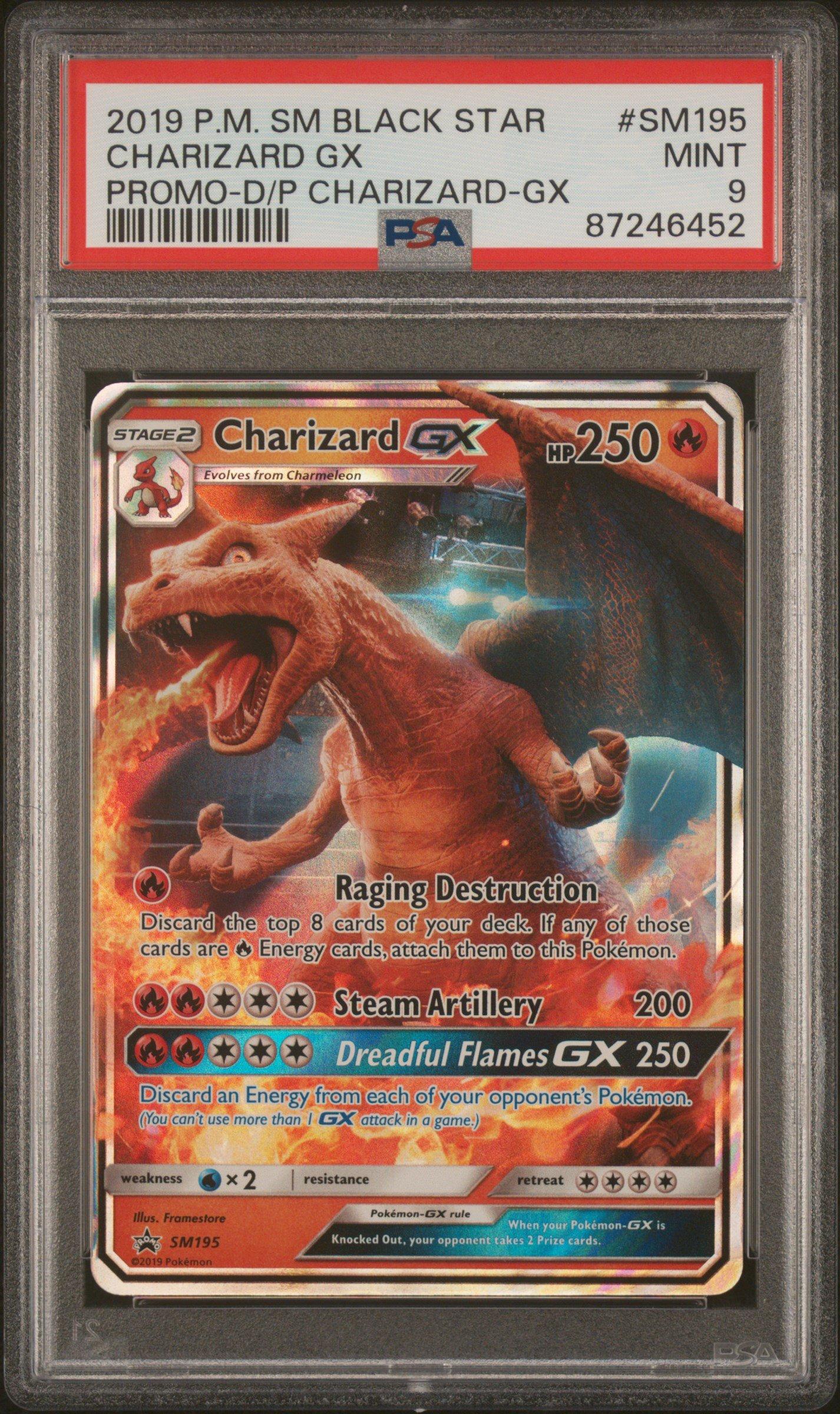 2019 Pokemon Sm Black Star Promo Sm195 Charizard Gx Detective Pikachu ...