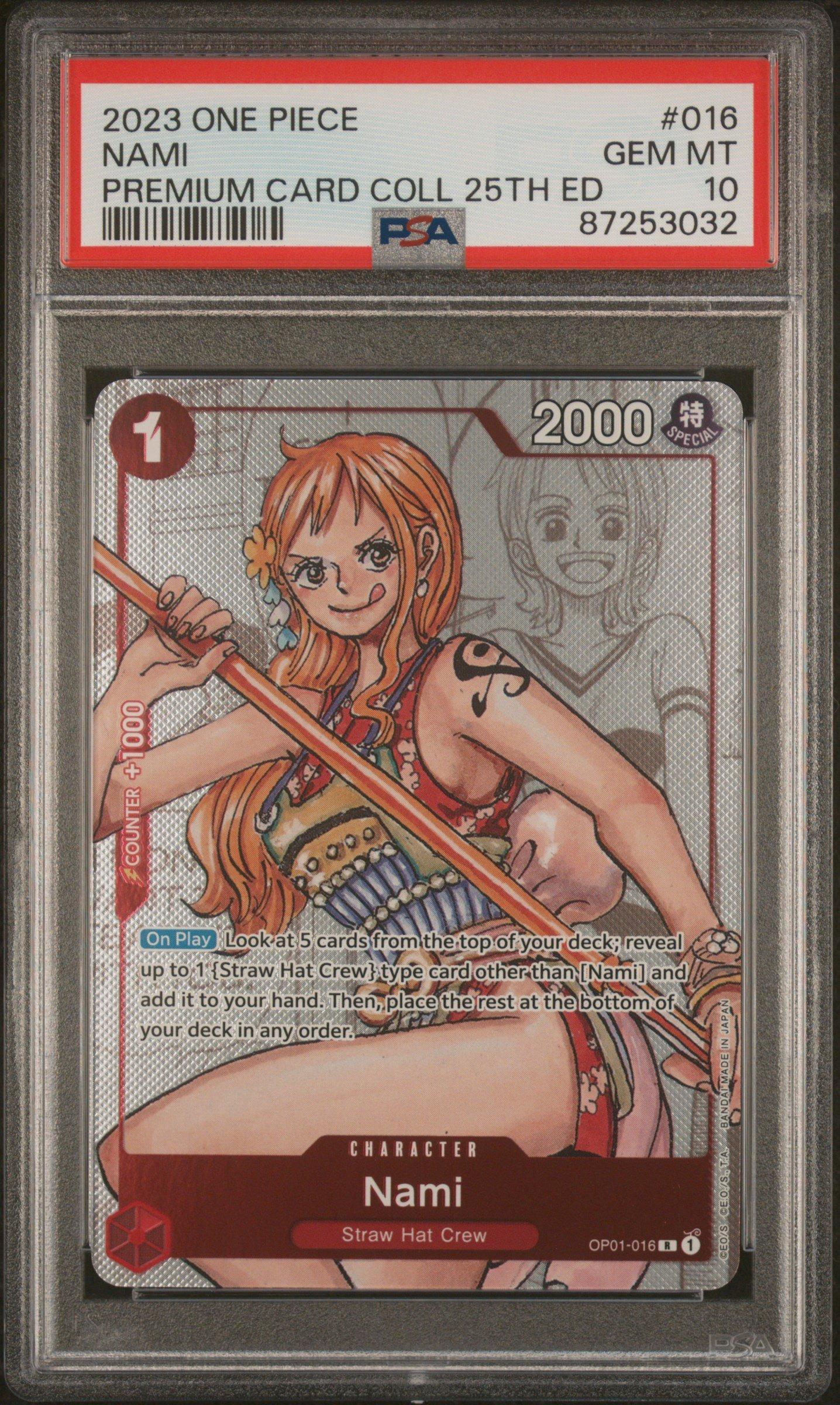 2023 One Piece Premium Bandai Premium Card Collection 25th Edition