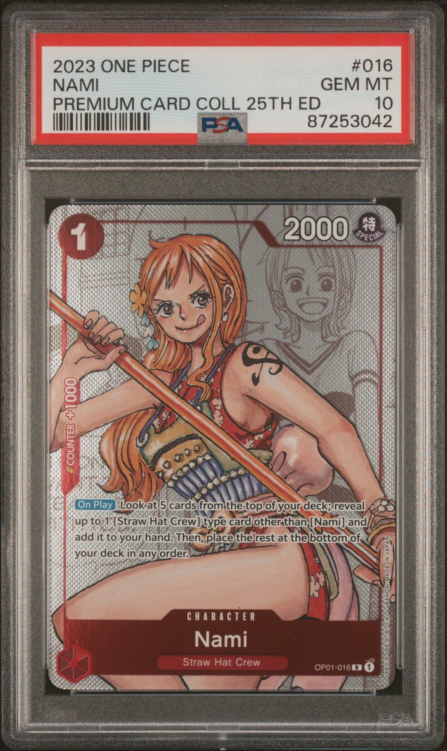 2023 One Piece Premium Bandai Premium Card Collection 25th Edition