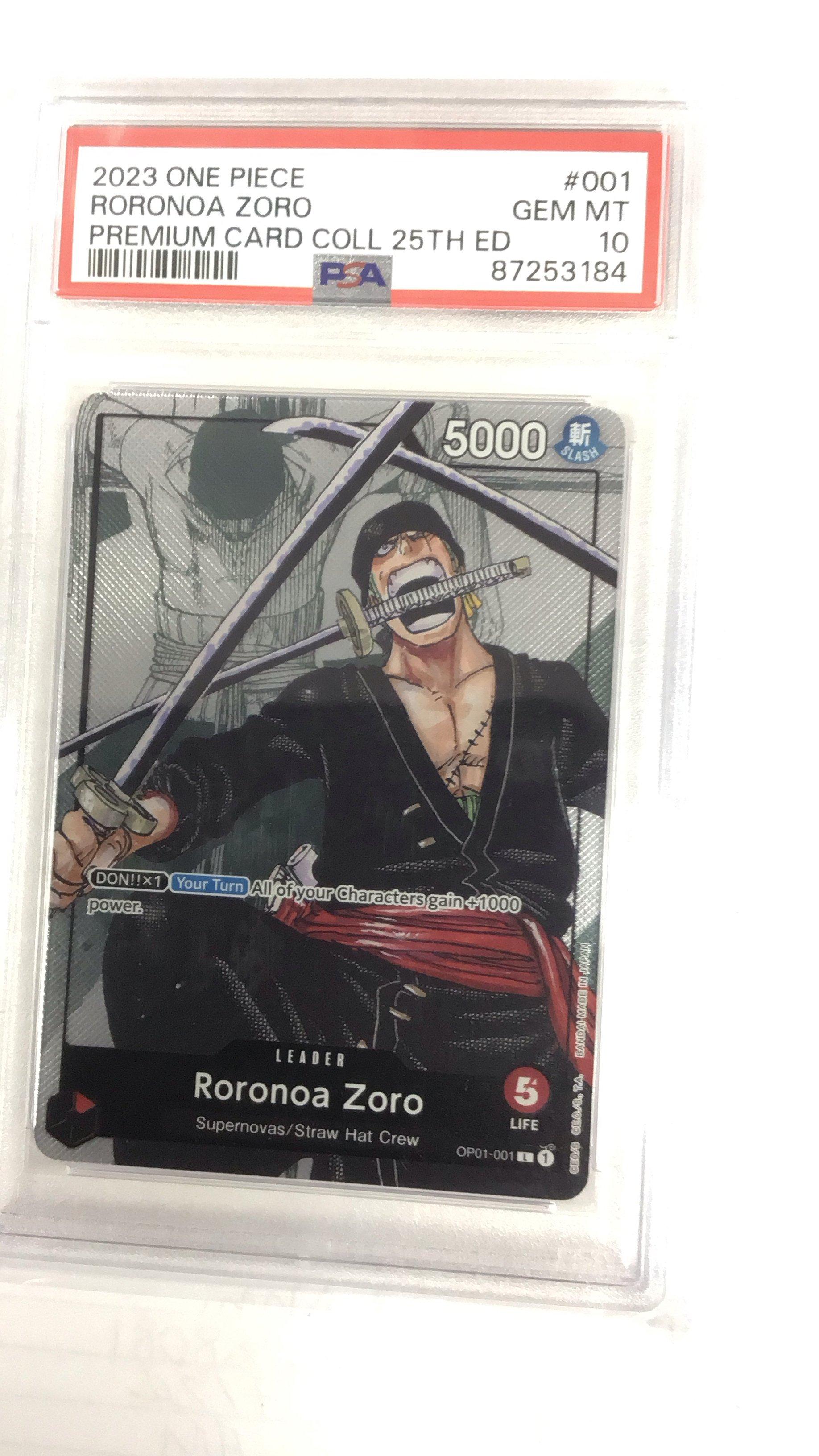 2023 One Piece Premium Card Collection 25th Edition 001 Roronoa
