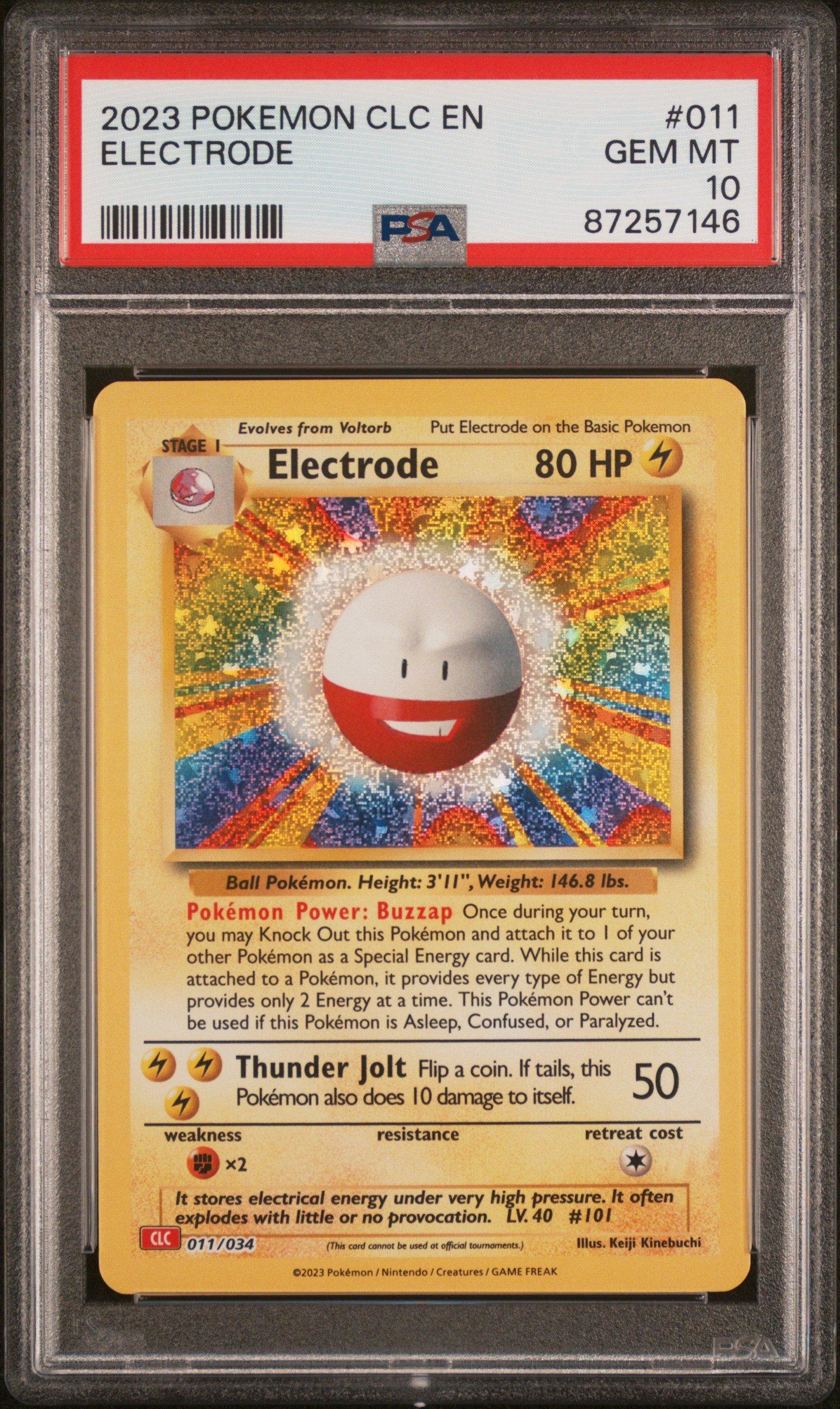 electrode pokemon card holographic 151 PokeArtica AI Artwork Custom Placeholder Image Provided Electrode 134 - Holofoil SV