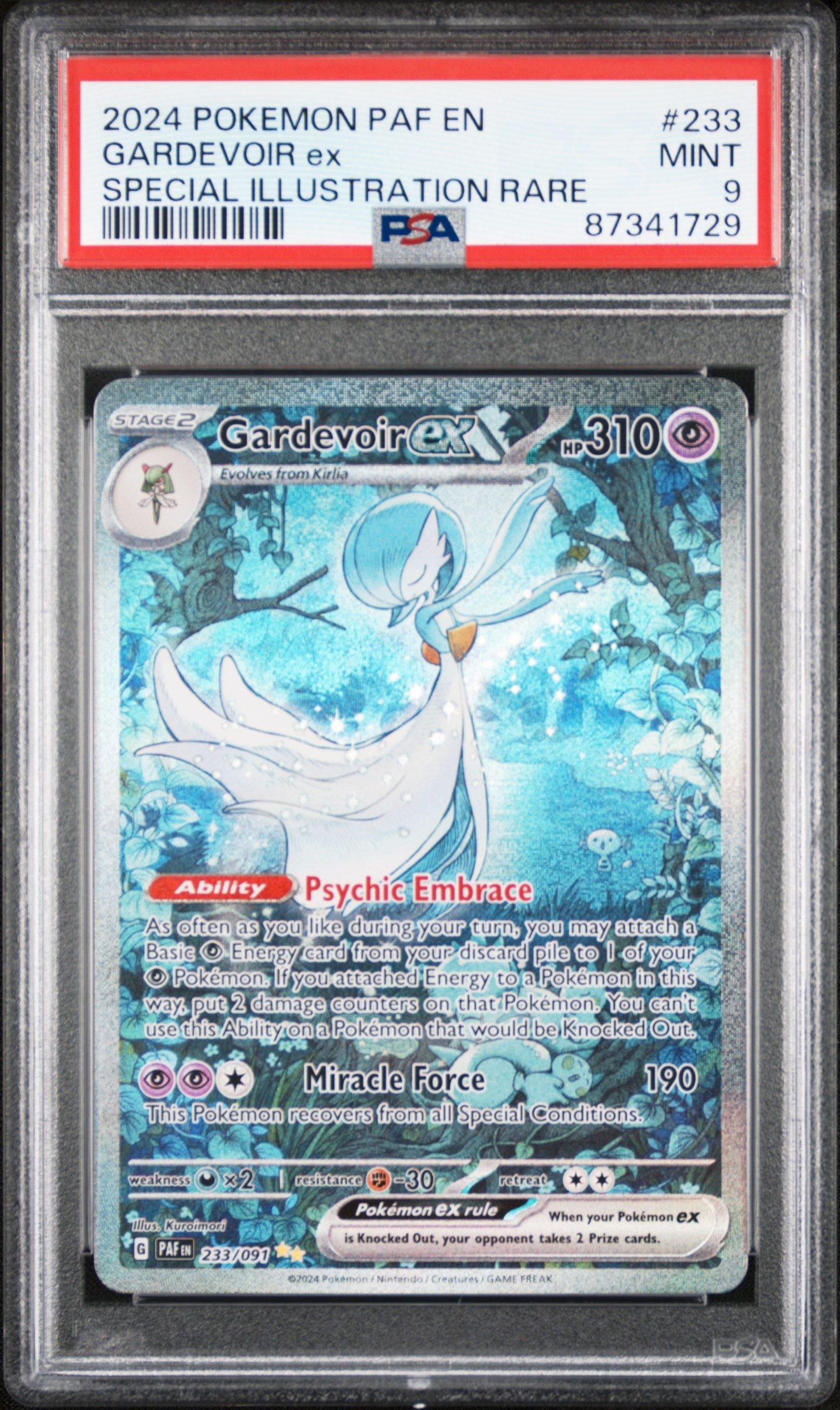 2024 Pokemon Paf En-paldean Fates 233 Gardevoir Ex Special