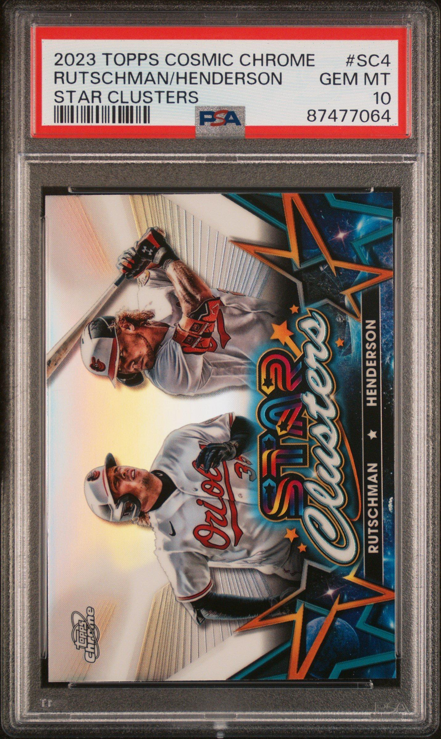 2023 Topps Cosmic Chrome Star Clusters Sc4 Adley Rutschman/gunnar 