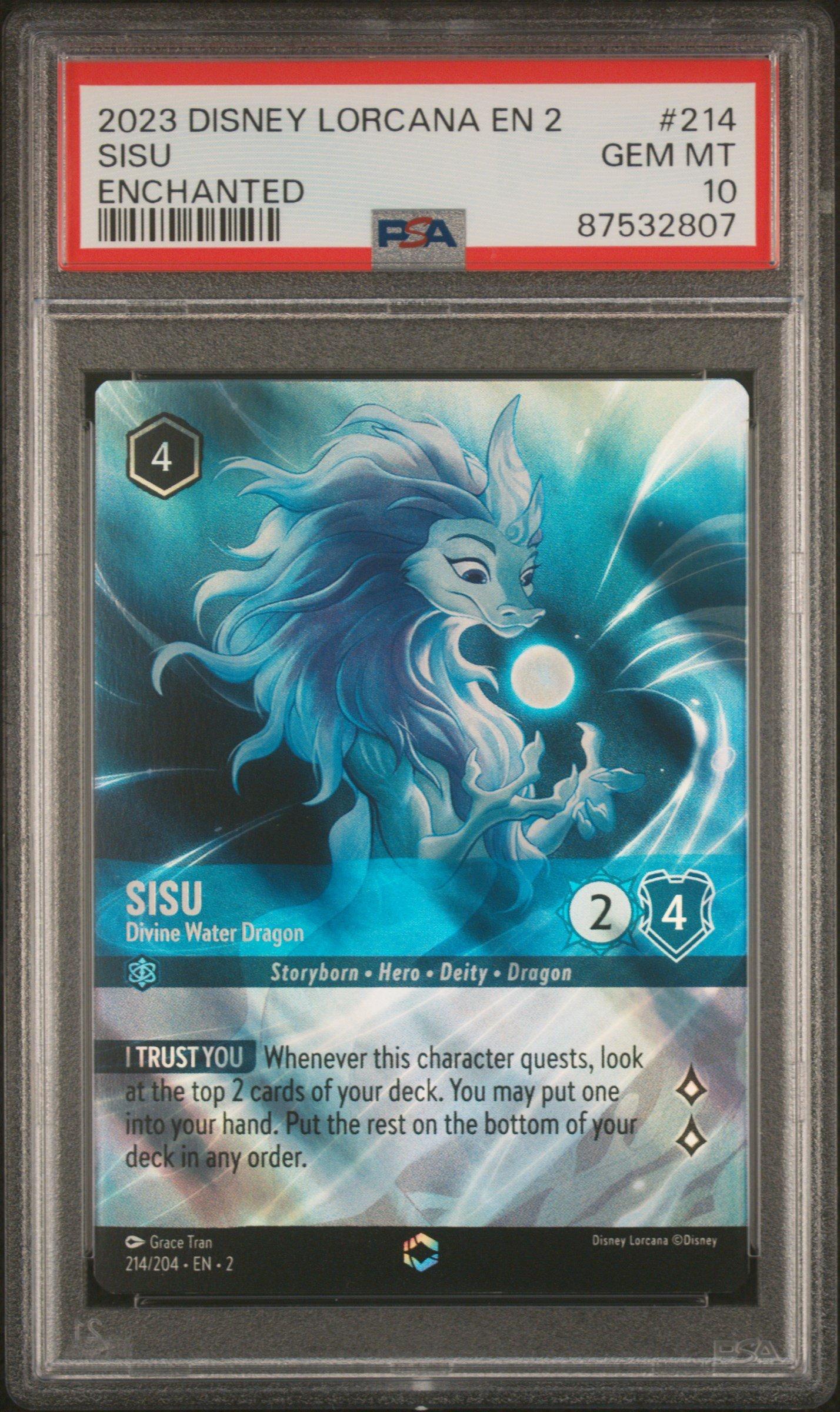lorcana enchanted cards rise of the floodborn Disney Lorcana: - Enchantress - 80/204 - Foil [WISHES COME TRUE] Whenever this character quests 2023 Disney Lorcana En 2-rise