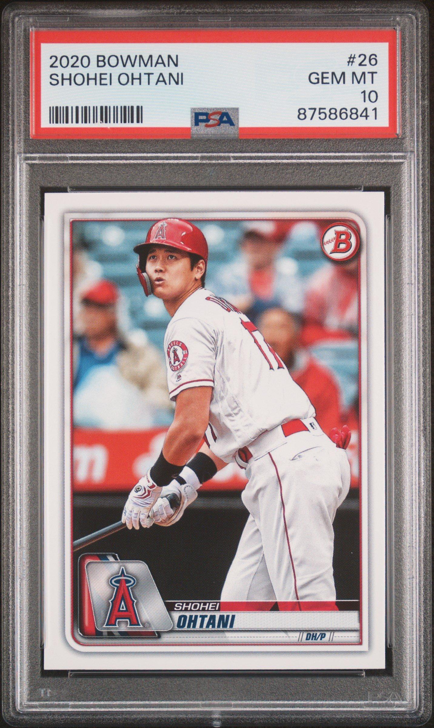 2020 Bowman 26 Shohei Ohtani PSA 10