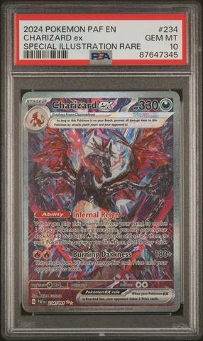 2024 Pokemon Paf En-paldean Fates 234 Charizard Ex Special