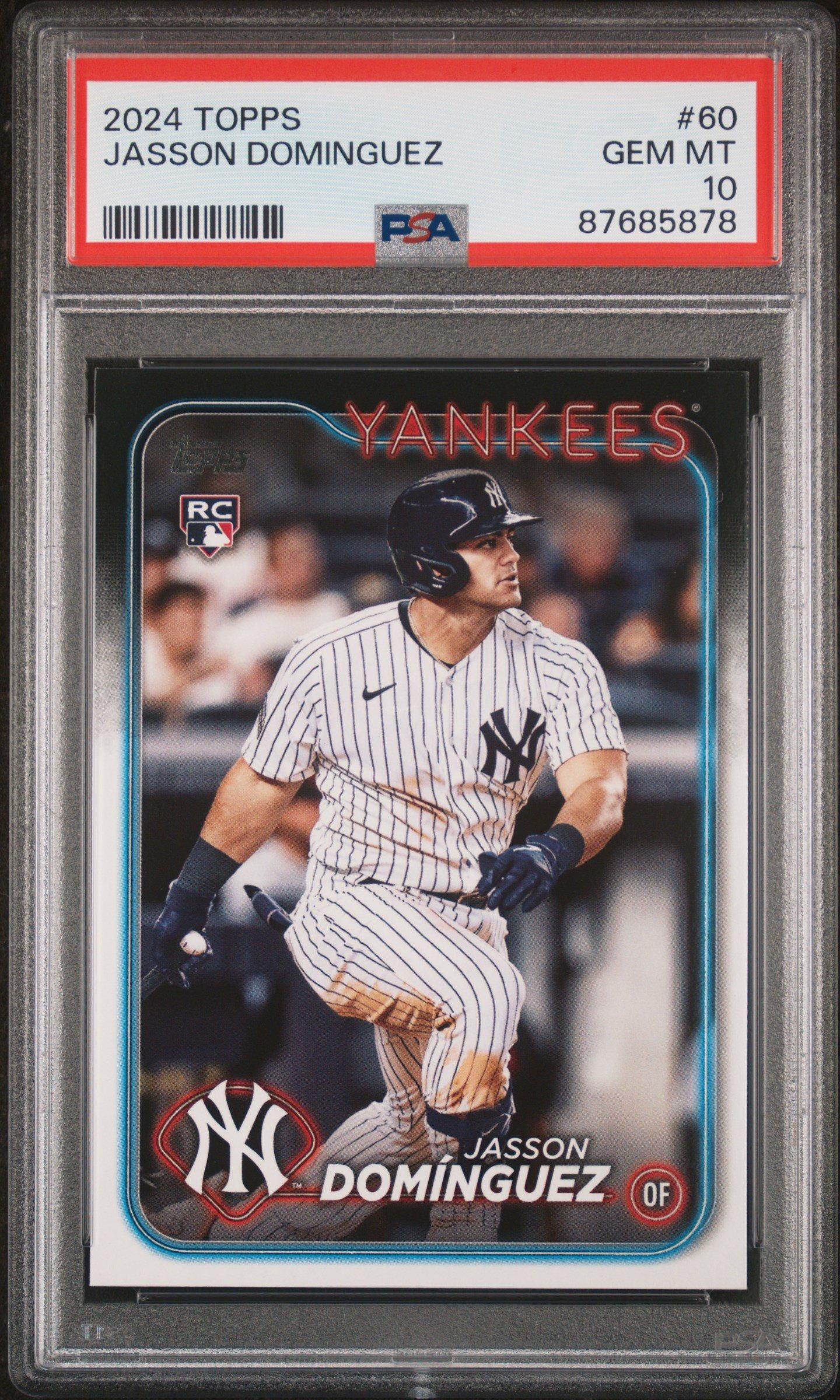 2024 Topps 60 Jasson Dominguez PSA 10