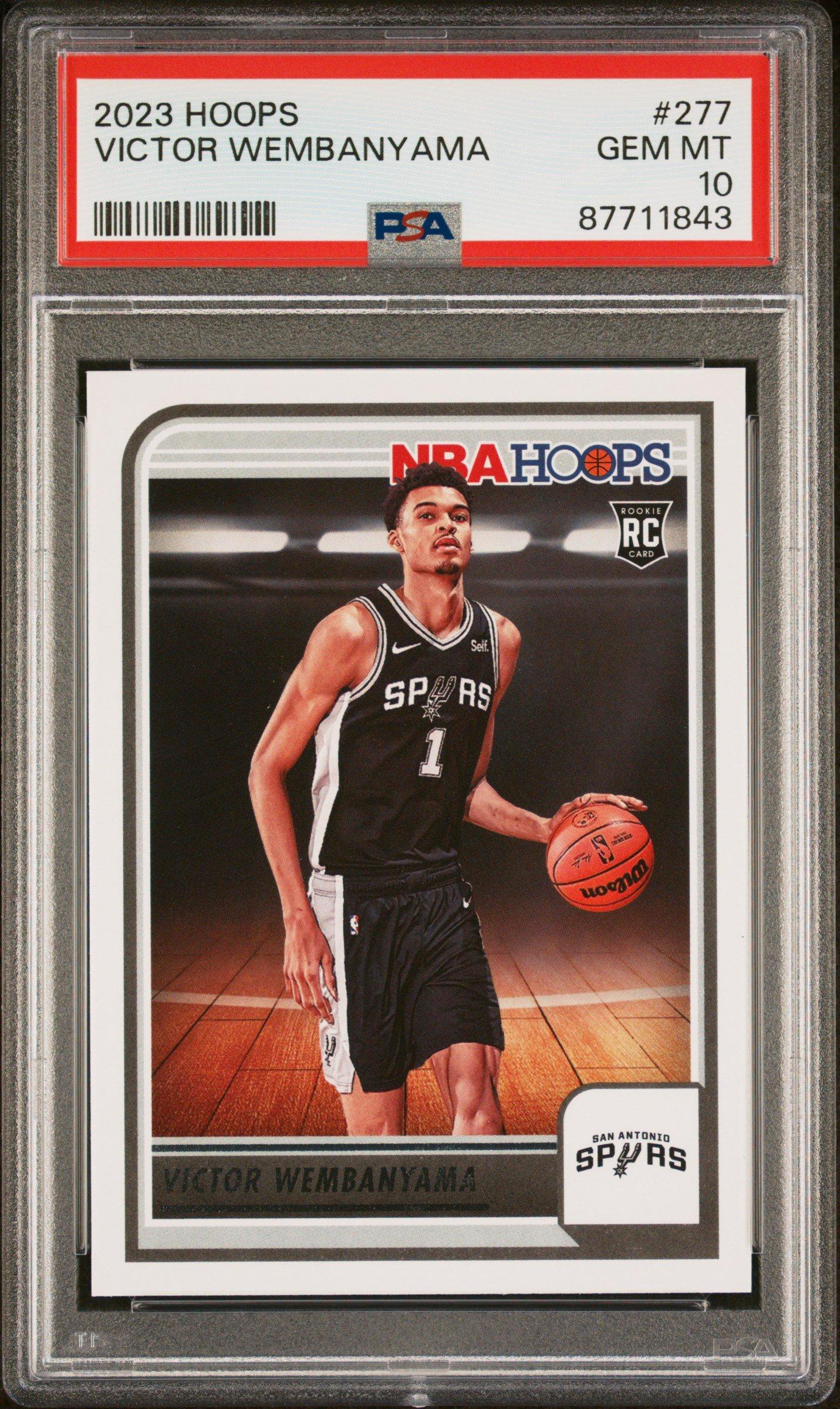 victor wembanyama graded cards Amazon.com: Graded 2023 Panini Select Victor Wembanyama #121 Blue Rookie RC  Basketball Card PSA 10 Gem Mint : Collectibles & Fine Art main image 0