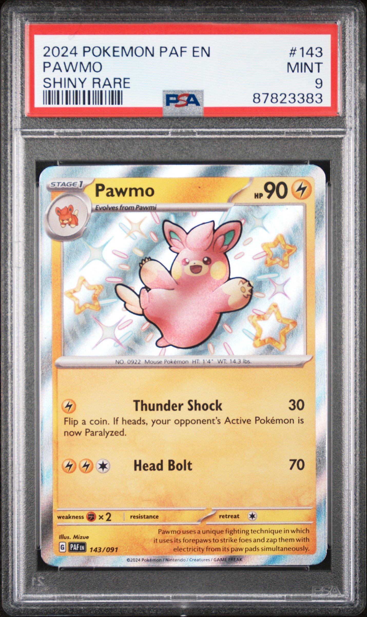 pawmo pokemon card Amazon.com: Pawmot 076/198 - Scarlet & Violet - Pokemon Evolution 4 Card  Lot