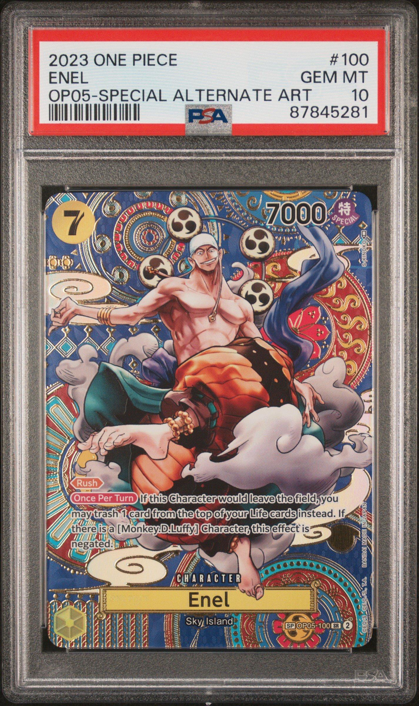 2023 One Piece Awakening Of The New Era Enel PSA