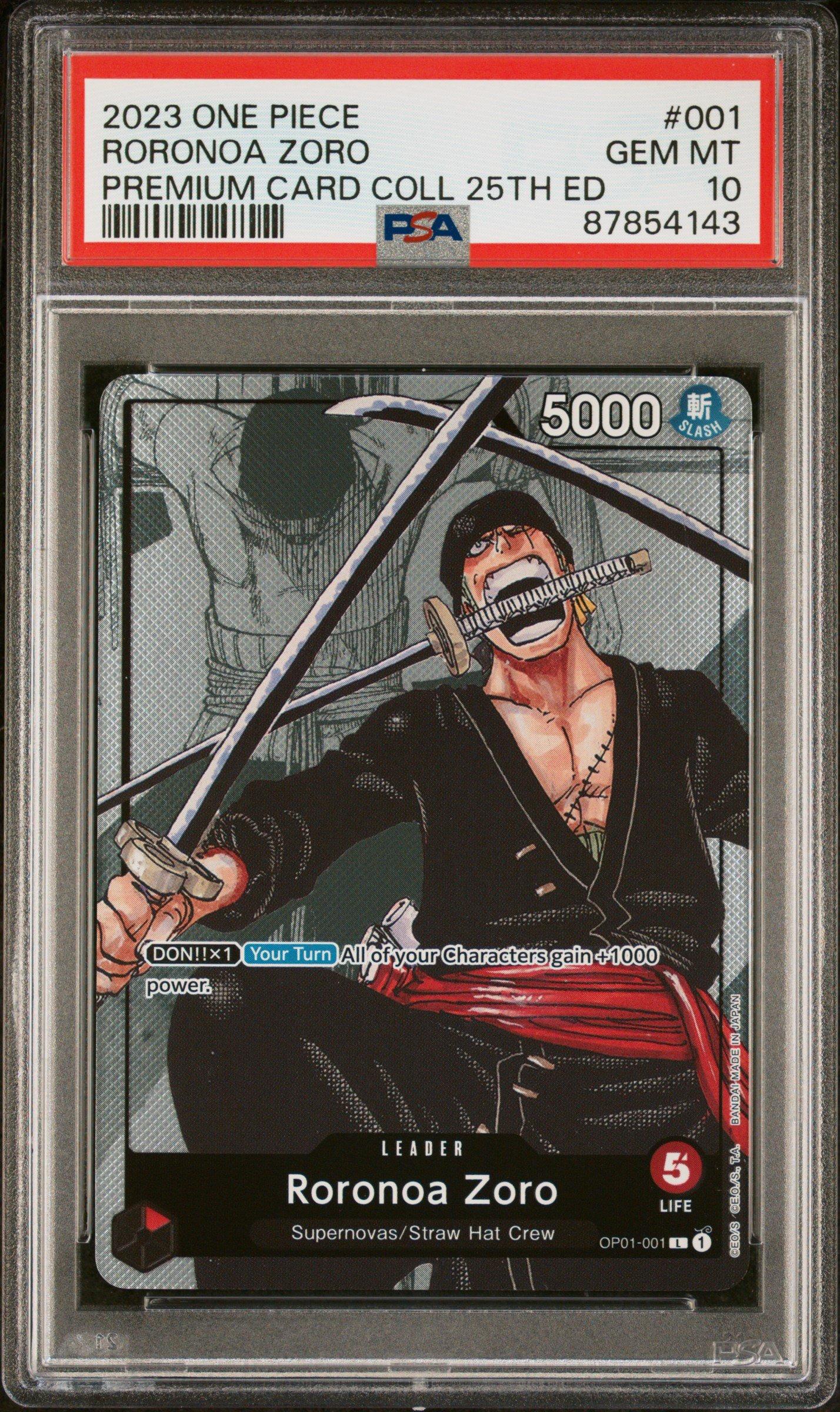 2023 One Piece Premium Bandai Premium Card Collection 25th Edition