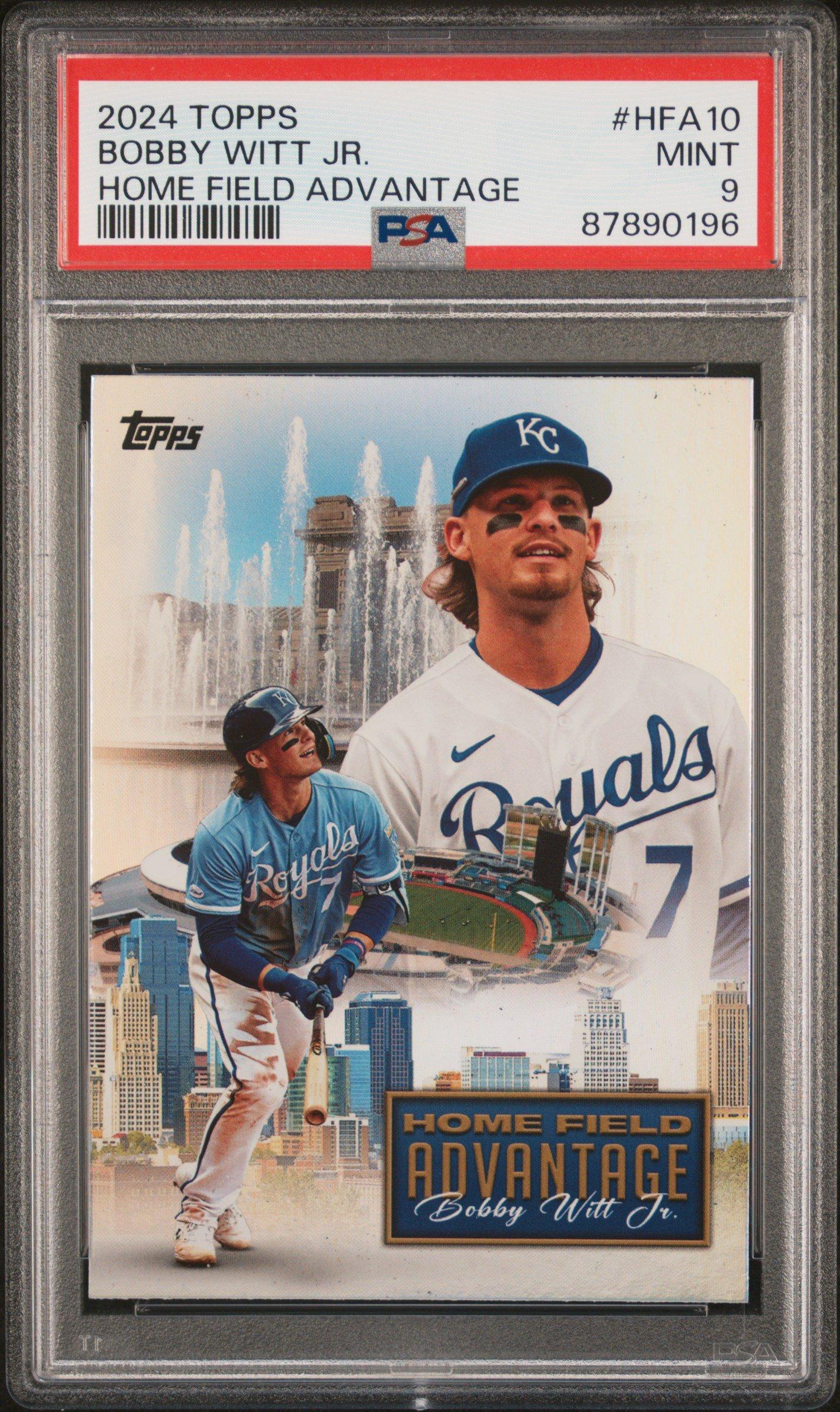 Bobby Witt Jr. 2024 Topps #HFA-10 Home Field Advantage /(SSP