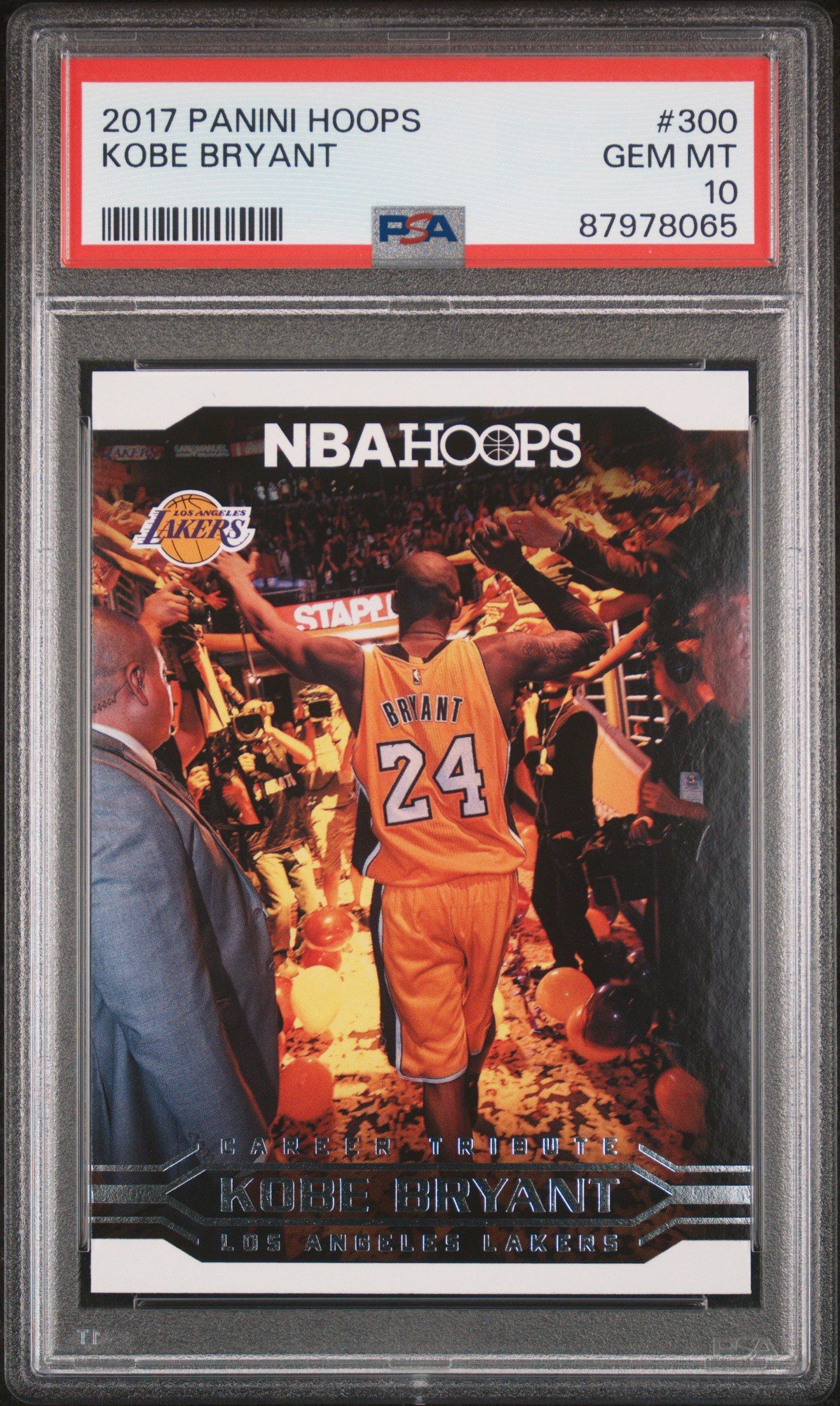 2017 PANINI NBA KOBE BRYANT コービー PSA10 ② Kobe Bryant *PSA 10* 2016 Panini Hoops NBA 2K17 #12 Los