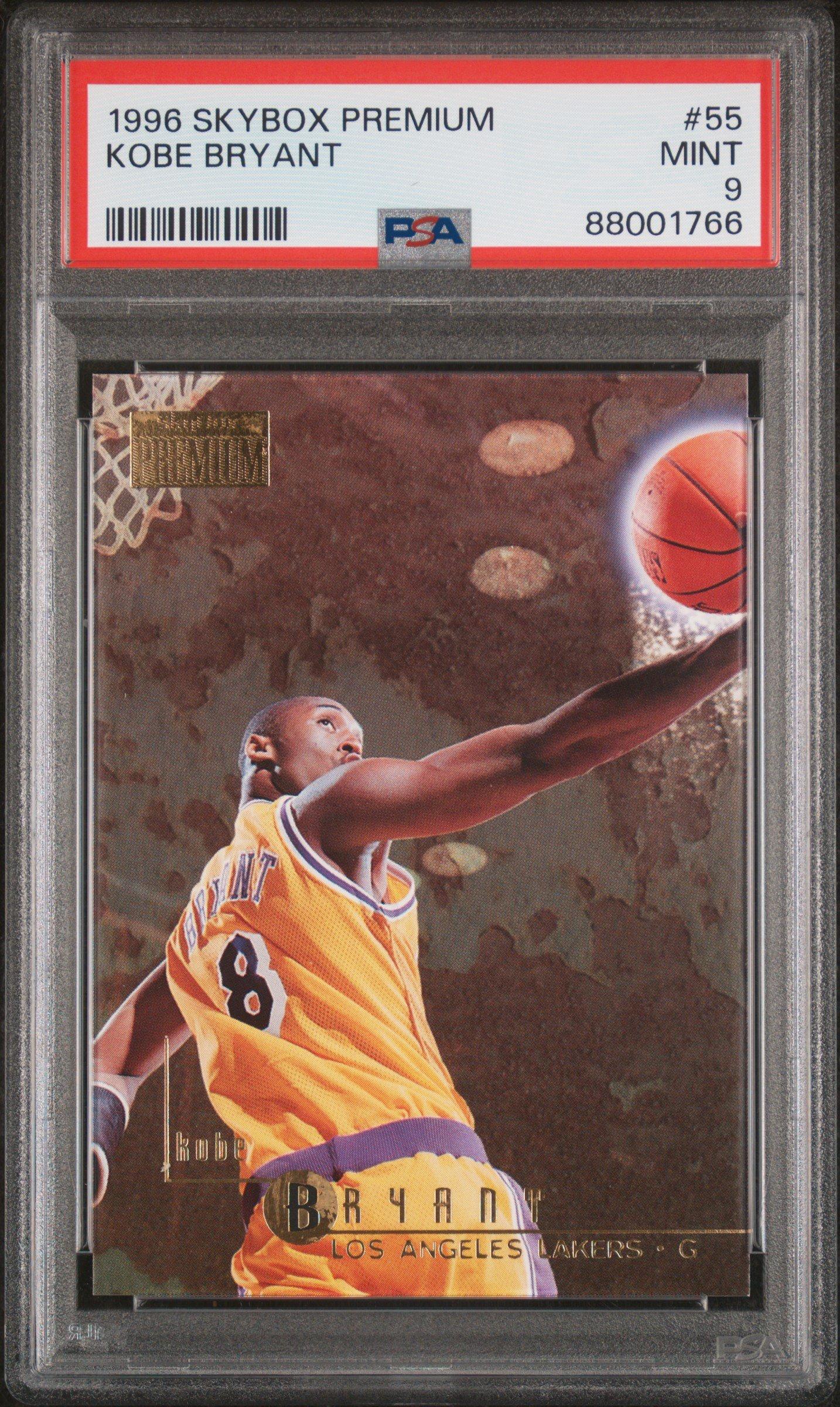 1996 Skybox Premium 55 Kobe Bryant PSA 9 Graded Card | GameStop