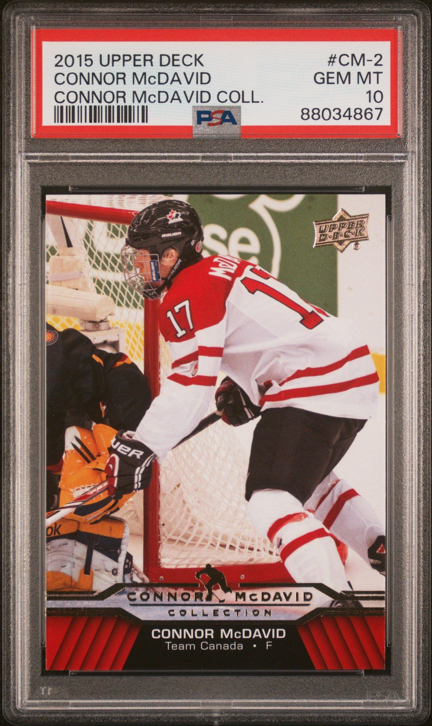 graded hockey cards Graded 2023 Upper Deck Allure Connor Bedard #102 Rookie RC Hockey Card PSA  10 Gem Mint main image 0
