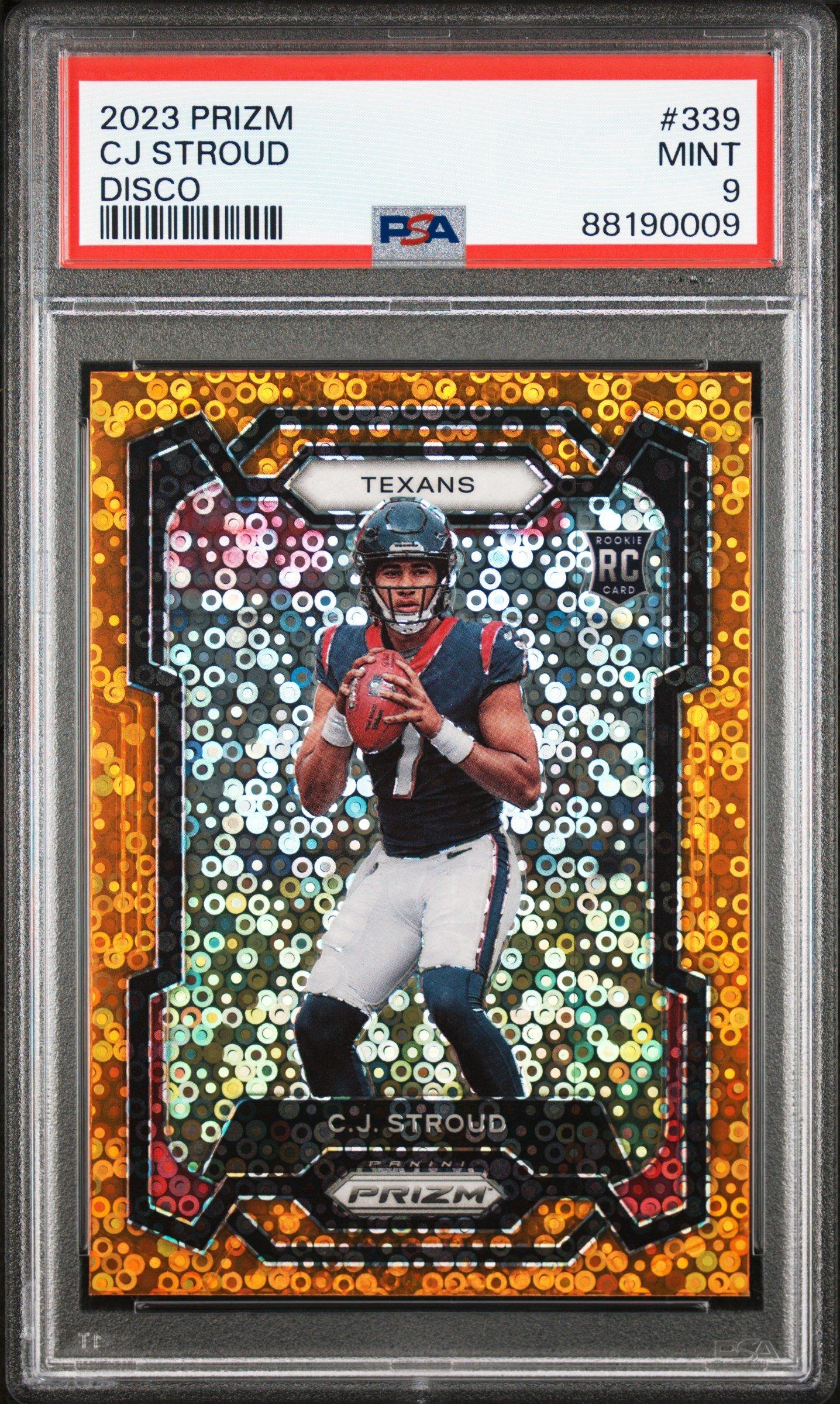 cj stroud graded card Amazon.com: Graded 2023 Panini Select CJ Stroud #41 Rookie RC Football Card  PSA 10 Gem Mint : Collectibles & Fine Art