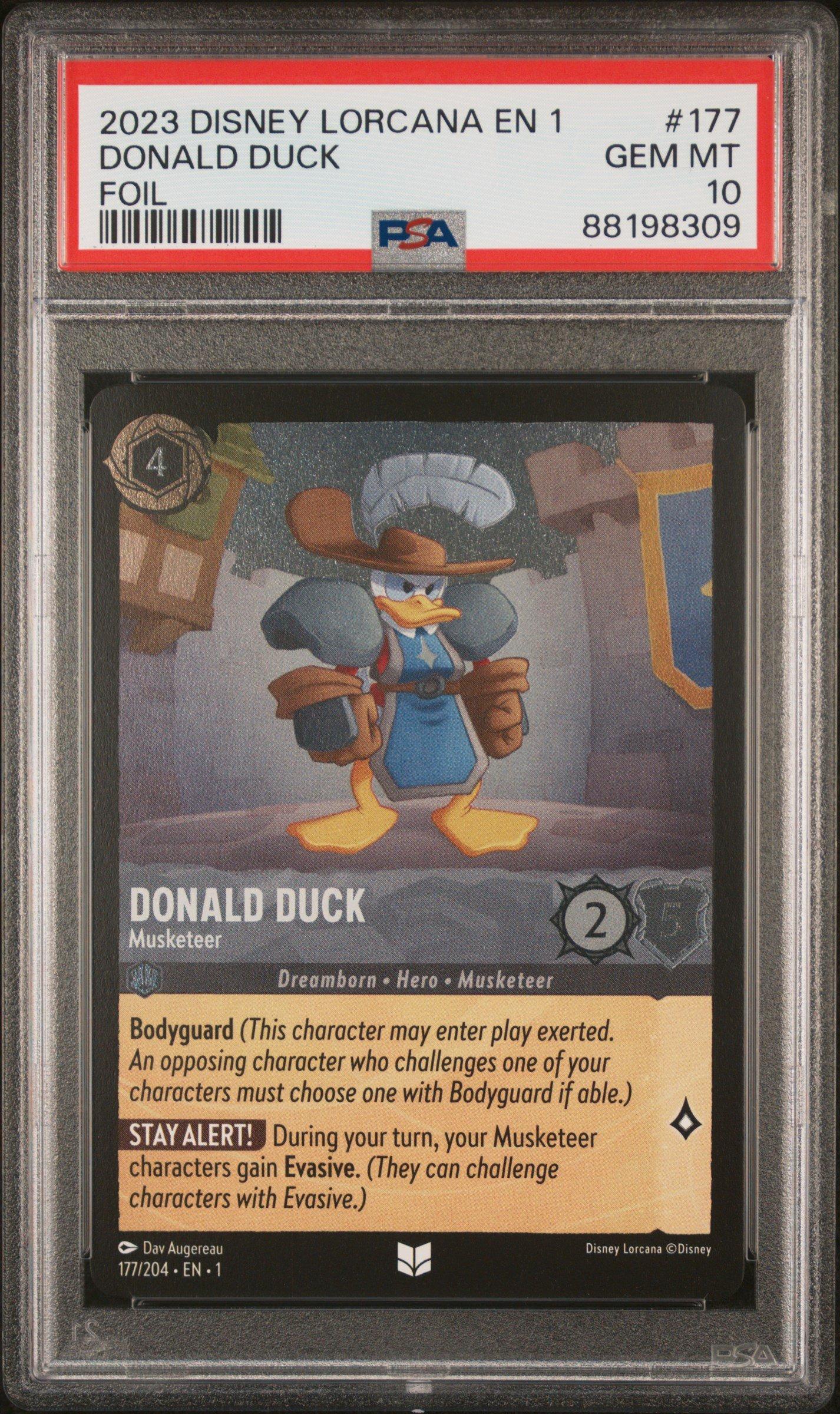 2023 Disney Lorcana En 1-the First Chapter 177 Donald Duck