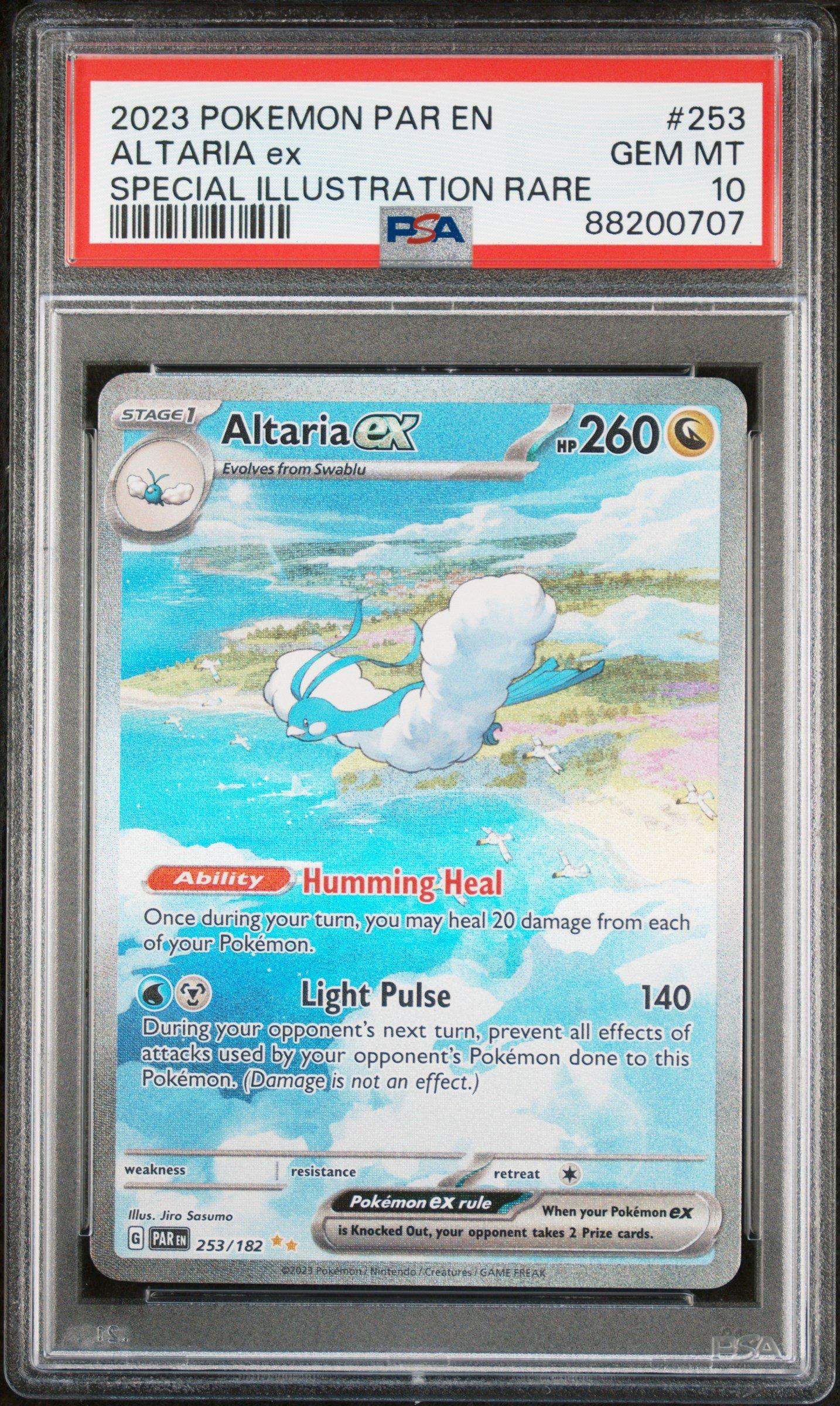 2023 Pokemon Par En-paradox Rift 253 Altaria Ex Special