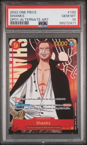 【PSA10】 SHANKS SPECIAL ALTERNATE ART PSA 10 SHANKS OP06-007 2023 ALT ART Wings Of The Captain One